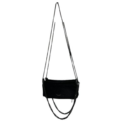 Rock leather crossbody bag