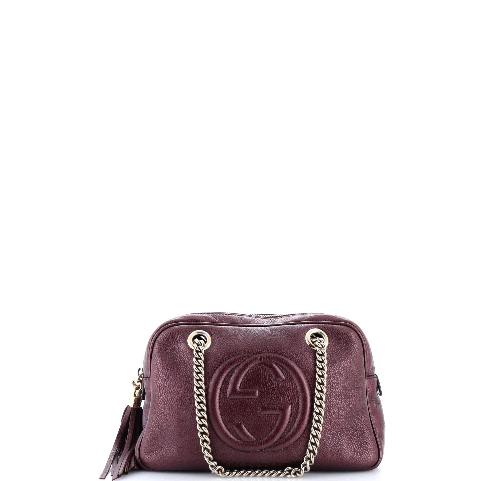 Leather handbag