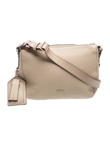 Furla Calf Leather Messenger Bag