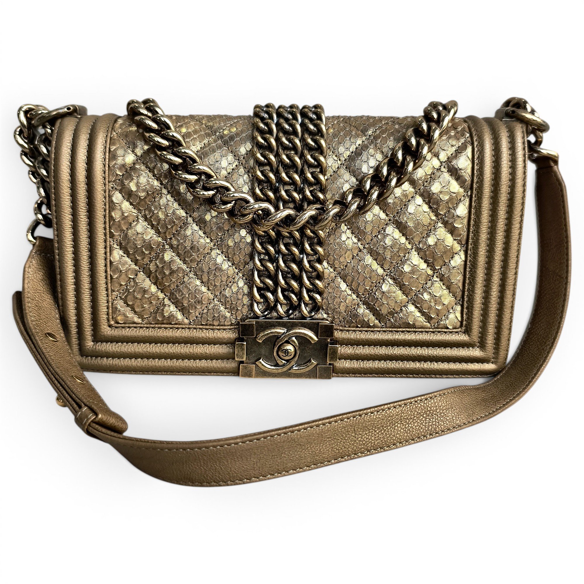Boy leather handbag