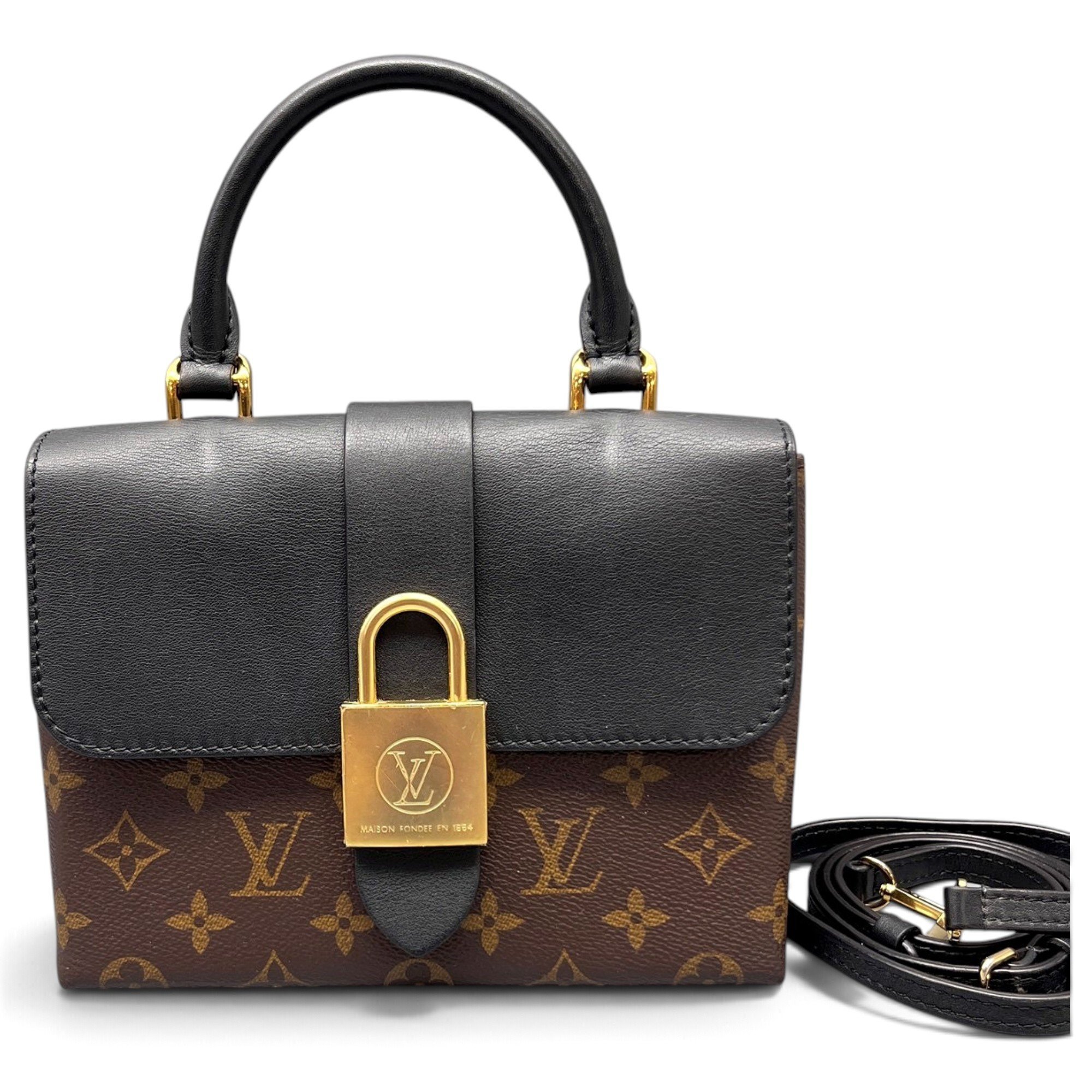 Locky BB leather handbag