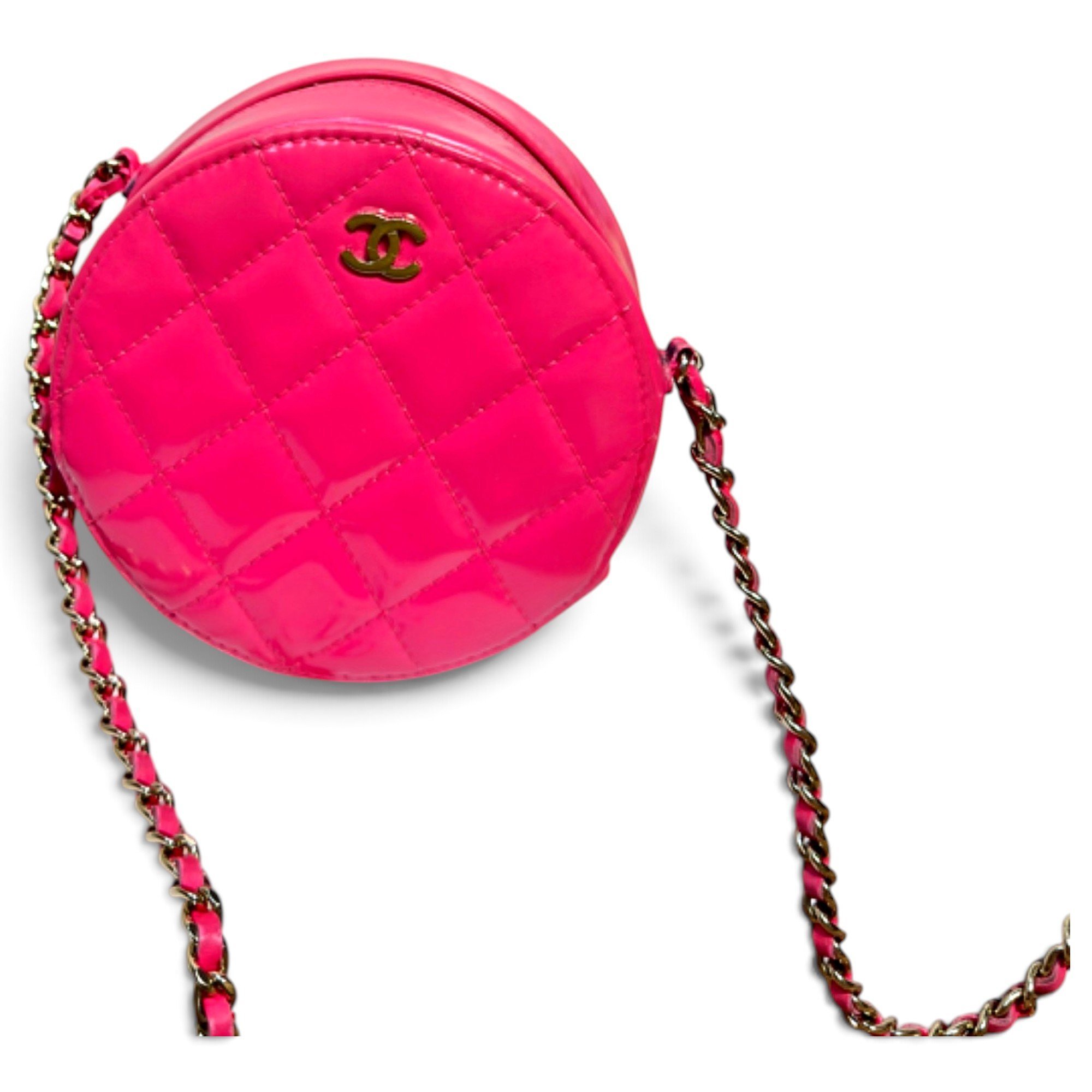 Patent leather crossbody bag
