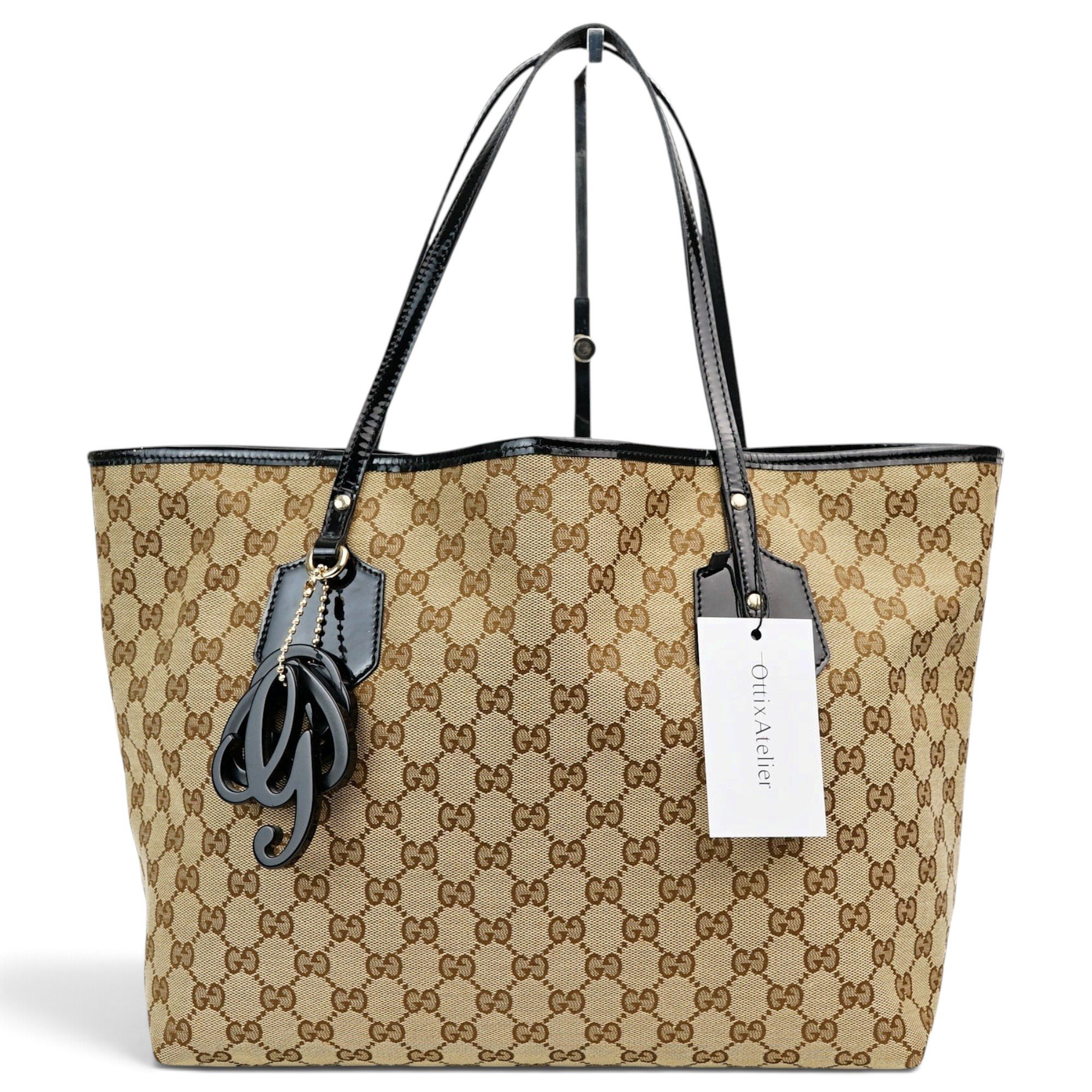 Leather tote