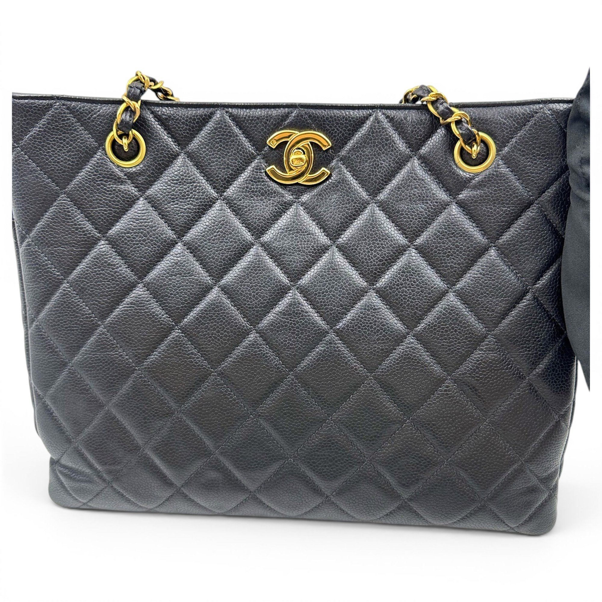 Grand shopping leather tote
