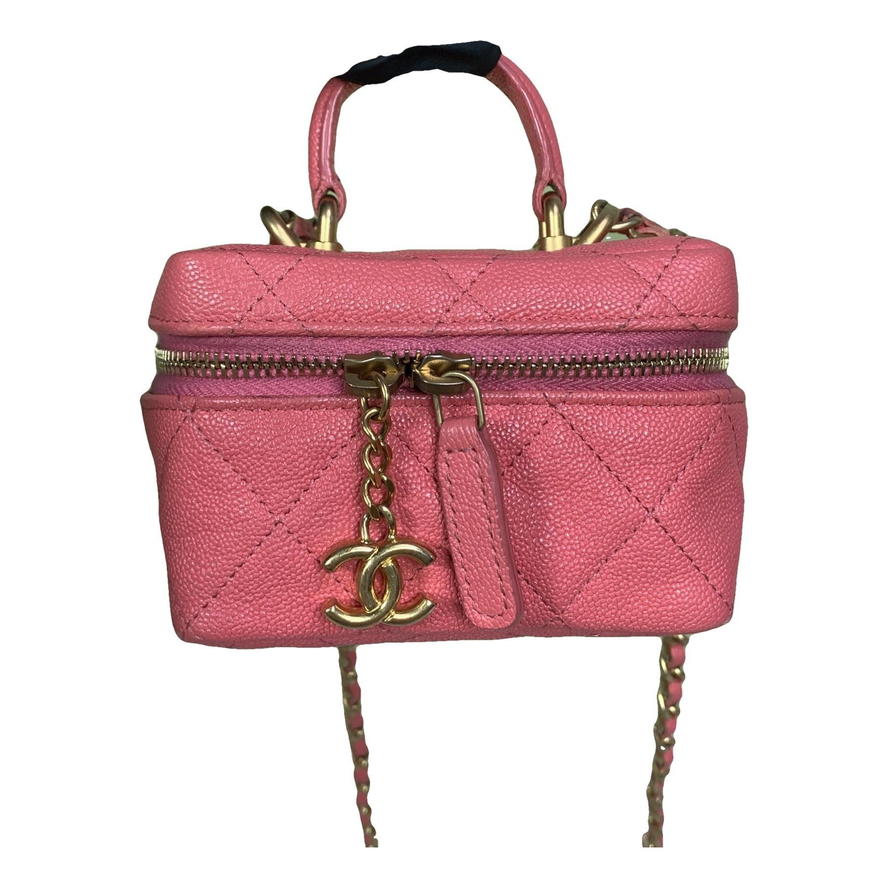 Vanity leather mini bag