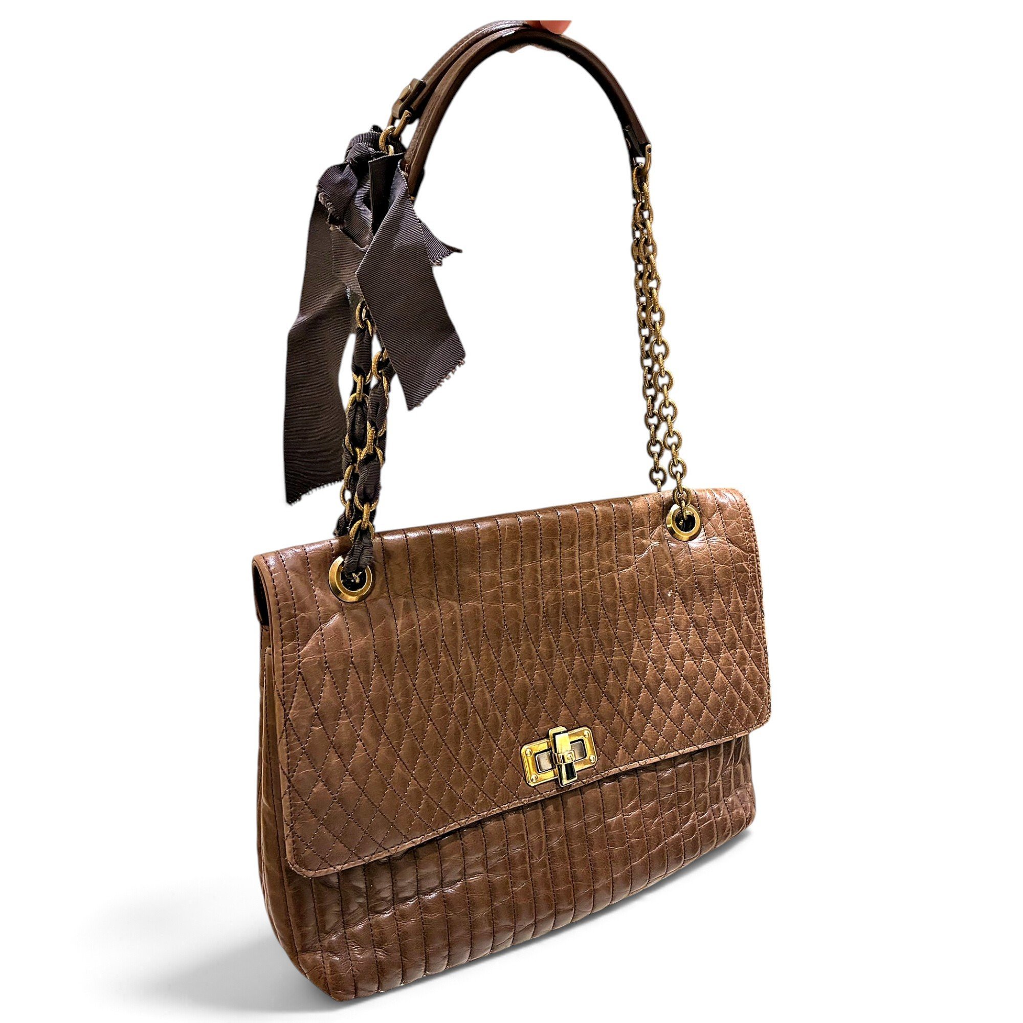 Amalia leather crossbody bag