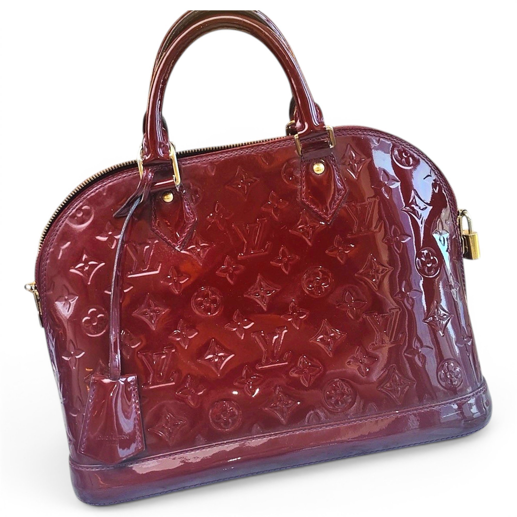 Alma leather handbag
