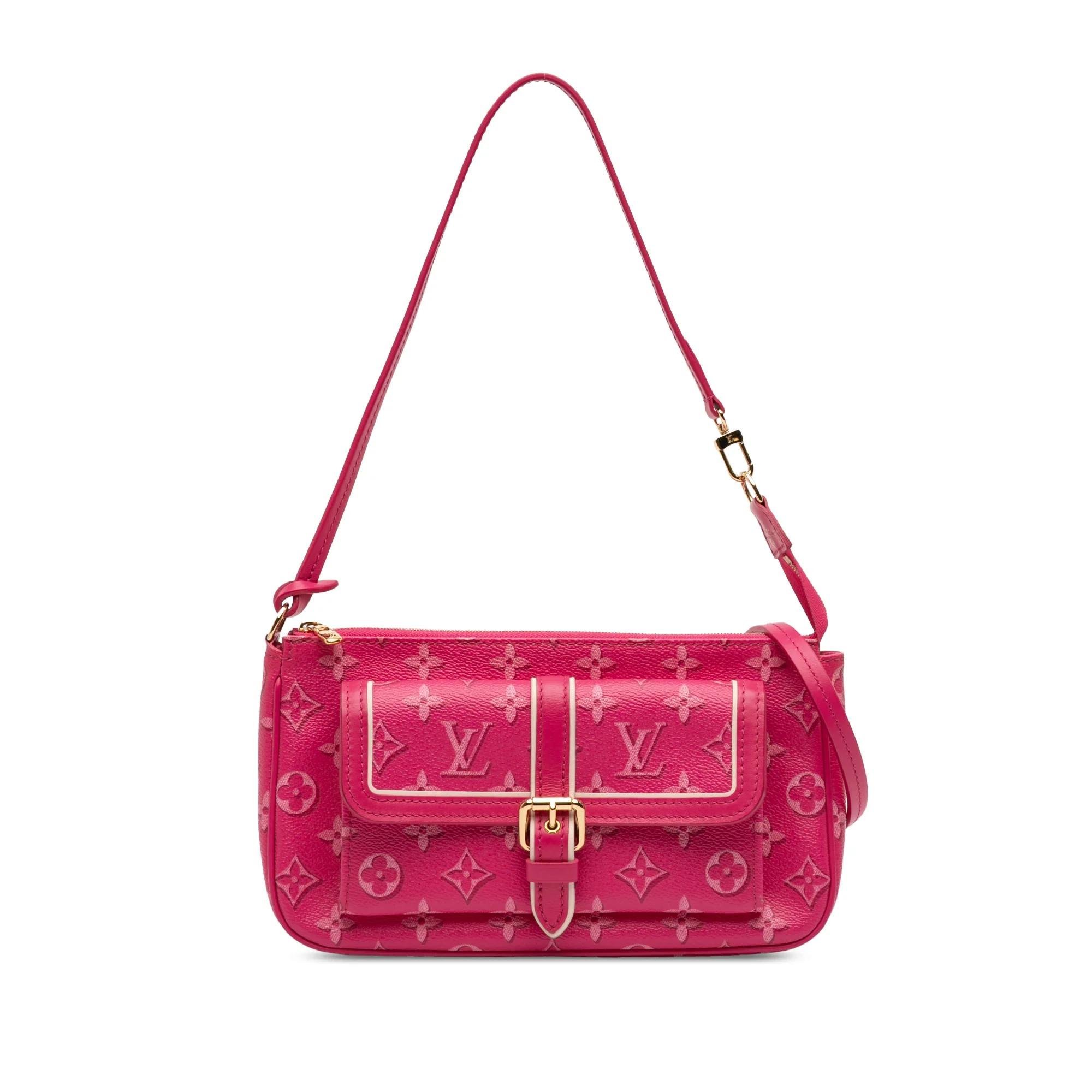 Maxi Multi Pochette Accessoires leather satchel