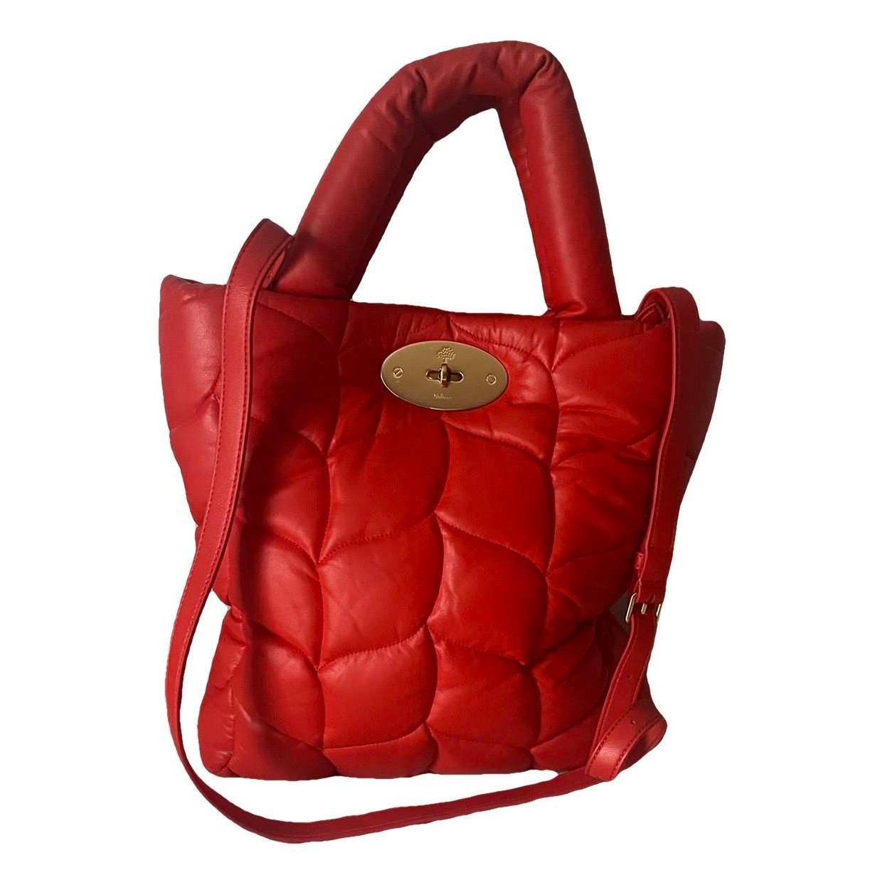 Leather tote