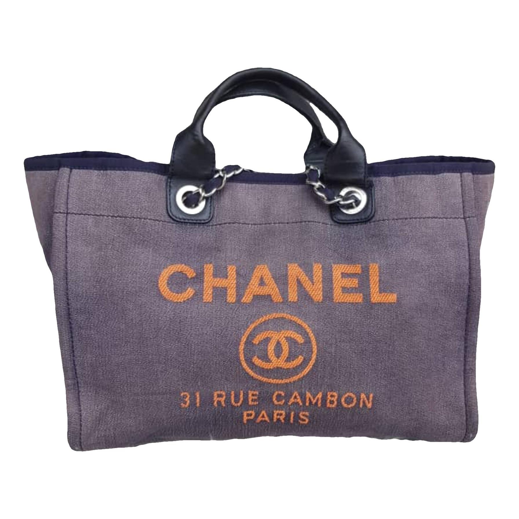 Deauville Chain cloth tote