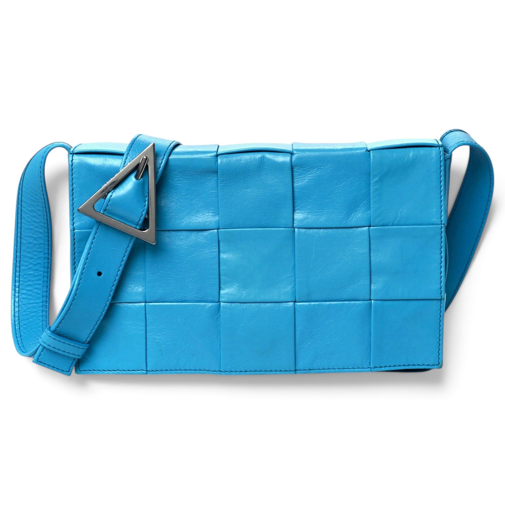 Cassette leather crossbody bag