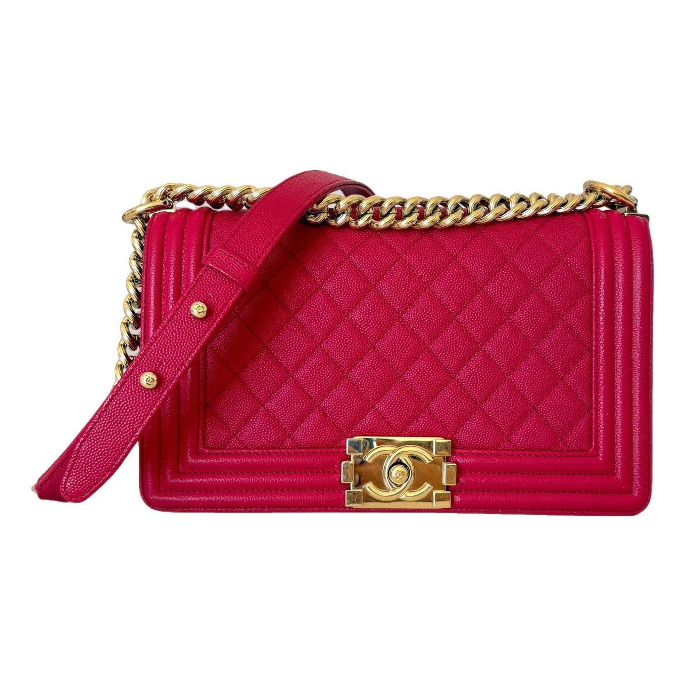 Boy leather crossbody bag
