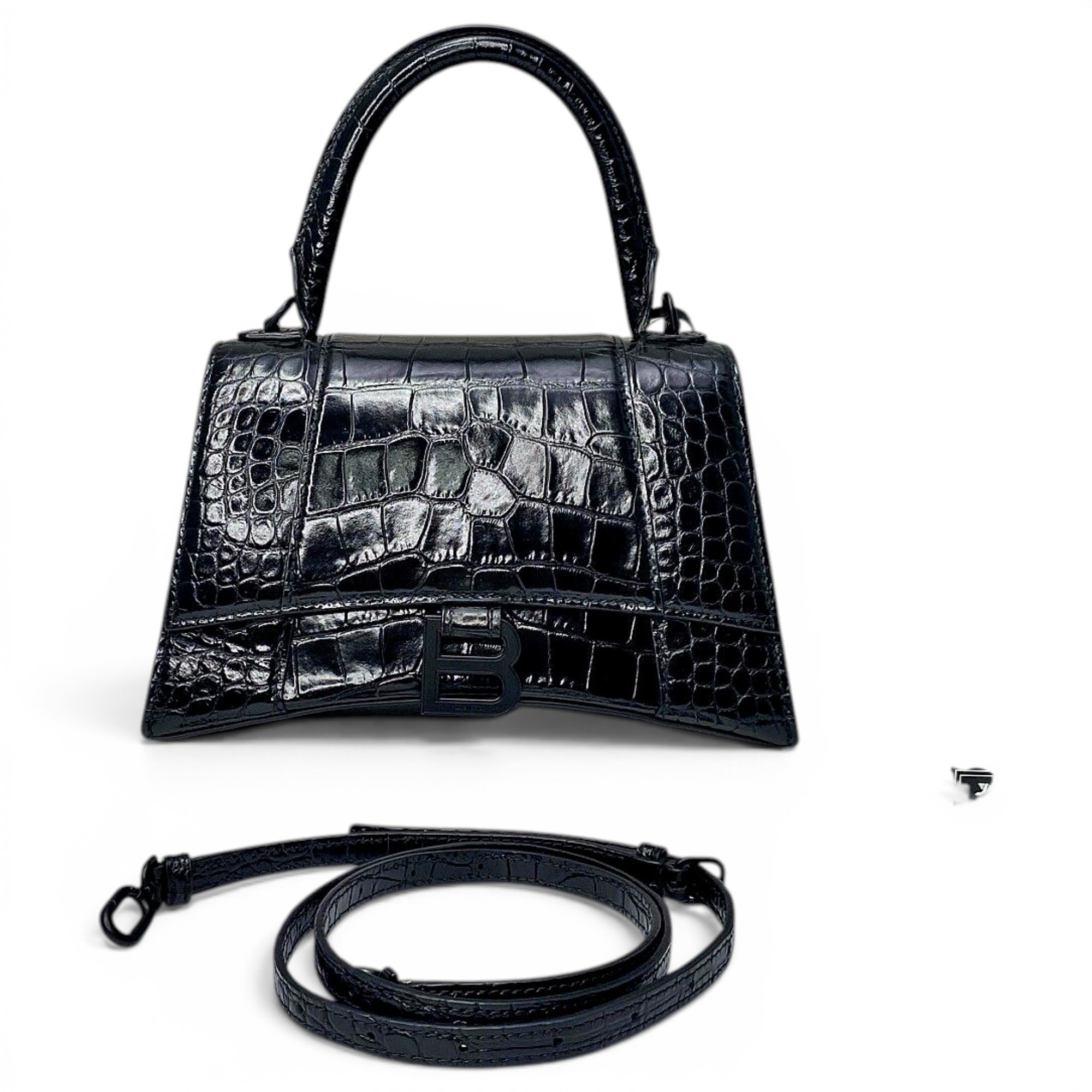 Crush velvet handbag