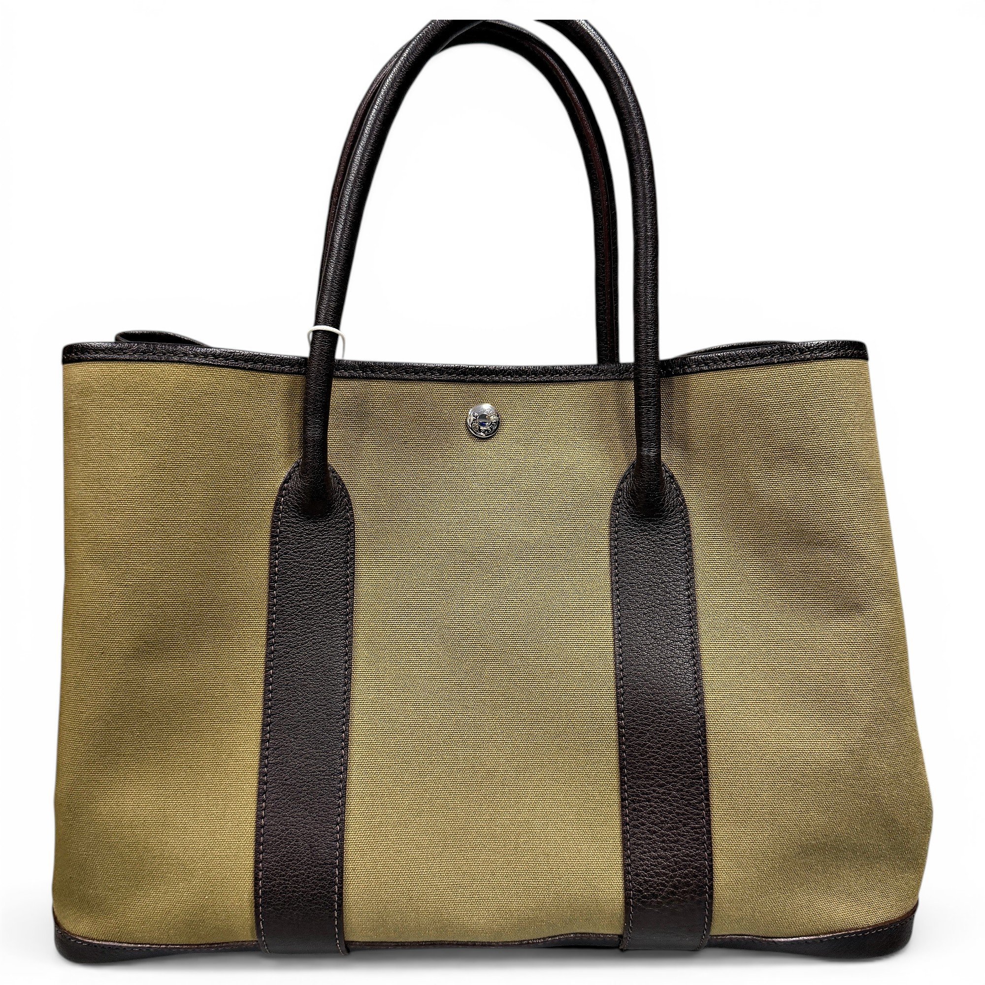 Garden Party leather handbag