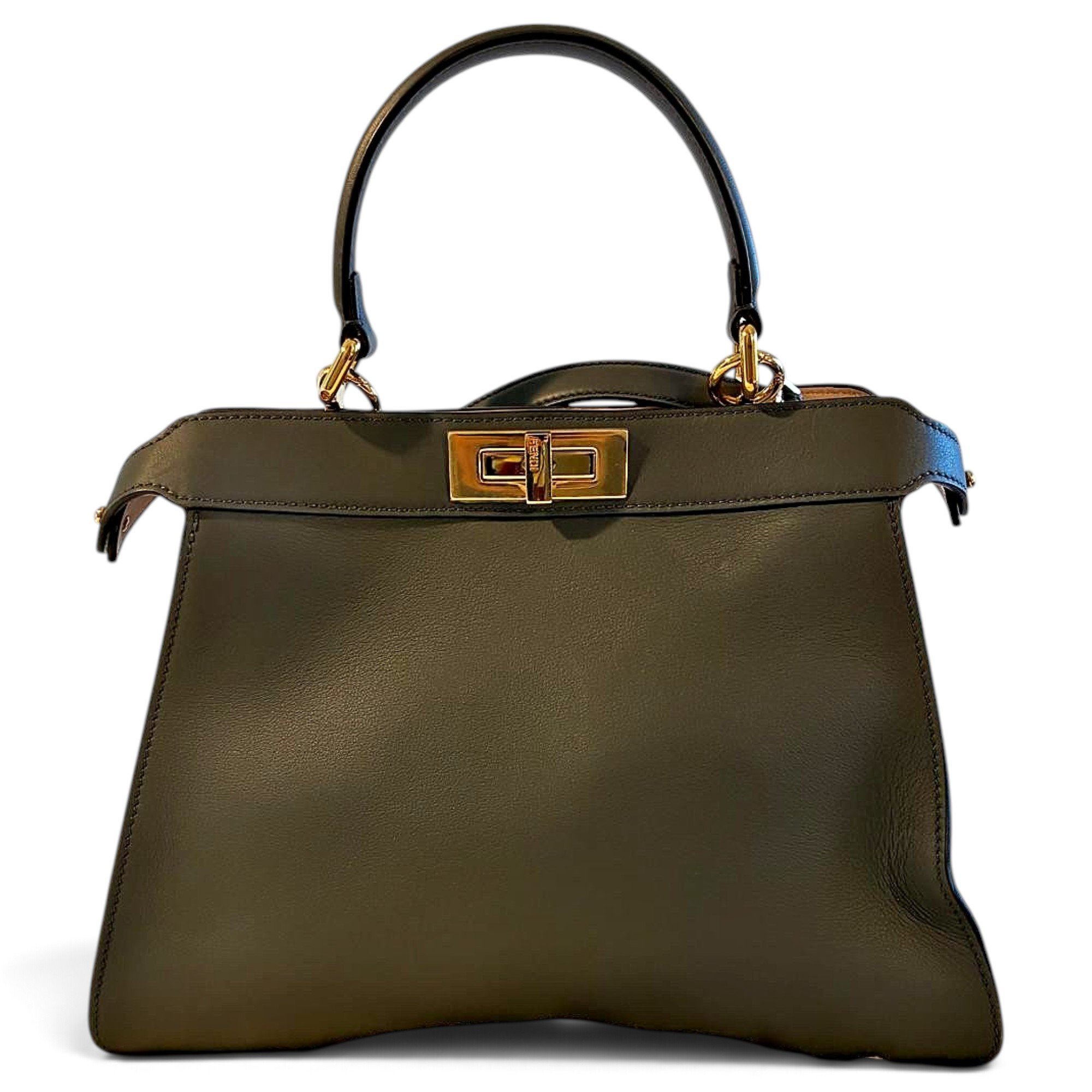 Peekaboo Essentially leather handbag