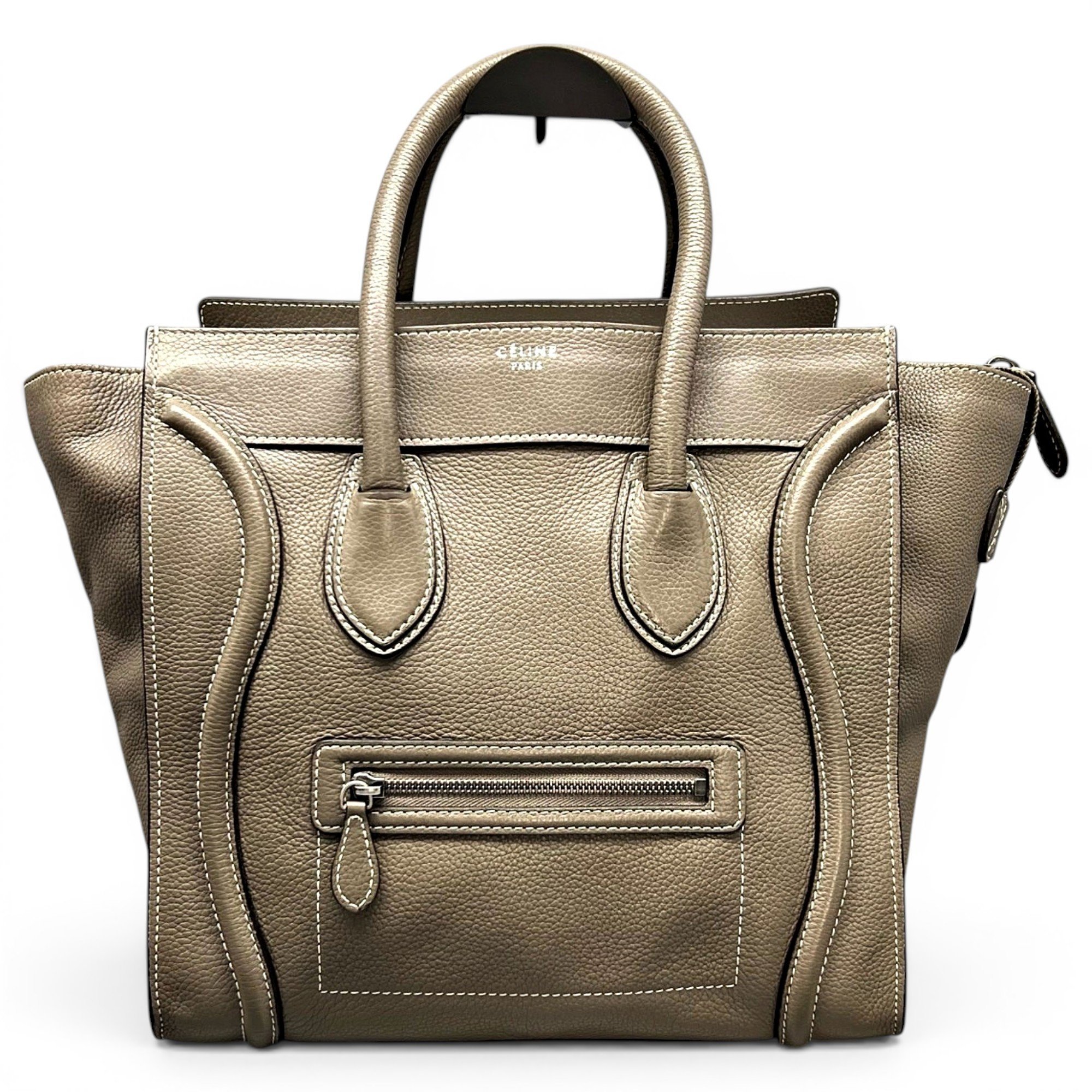 Luggage leather handbag