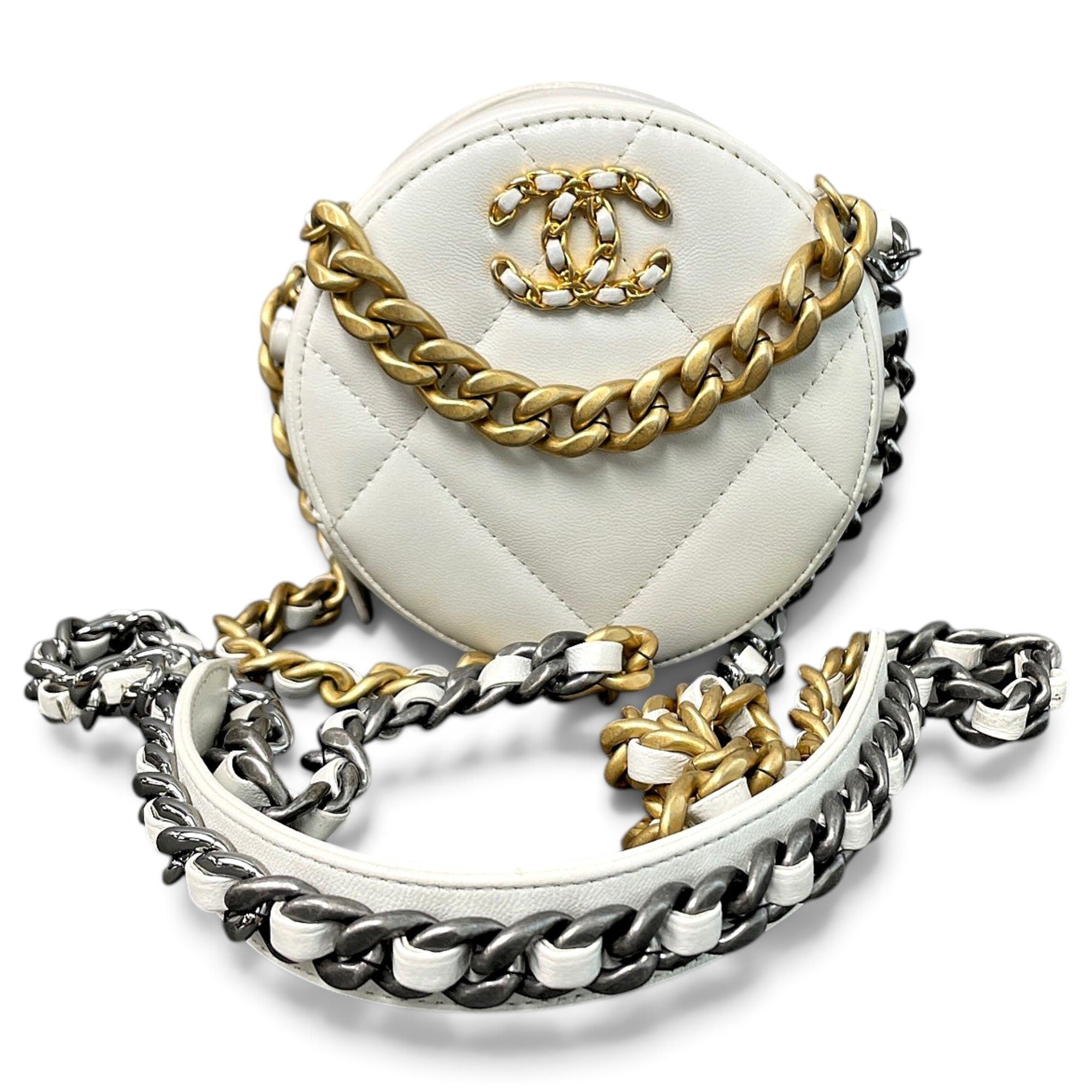 Chanel 19 leather crossbody bag