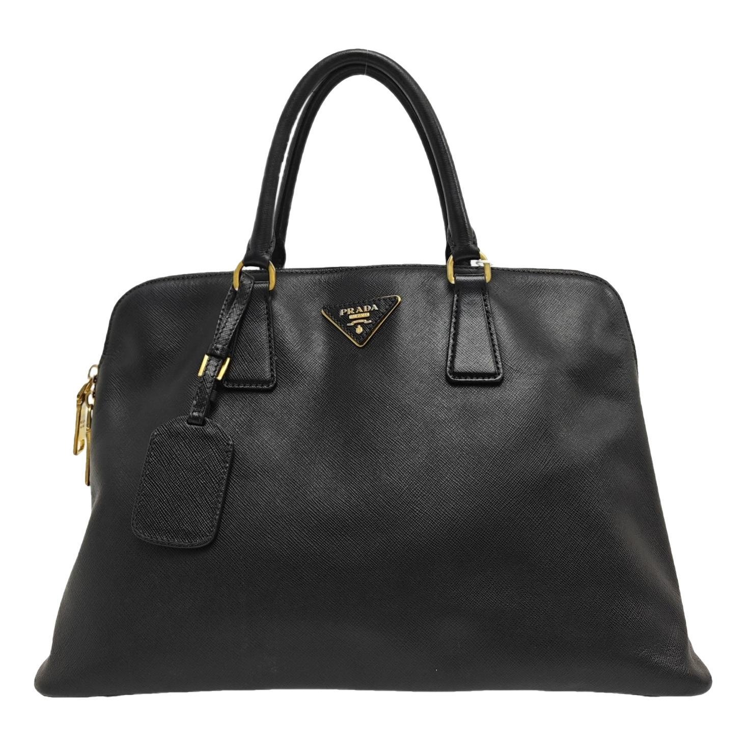 Promenade leather handbag
