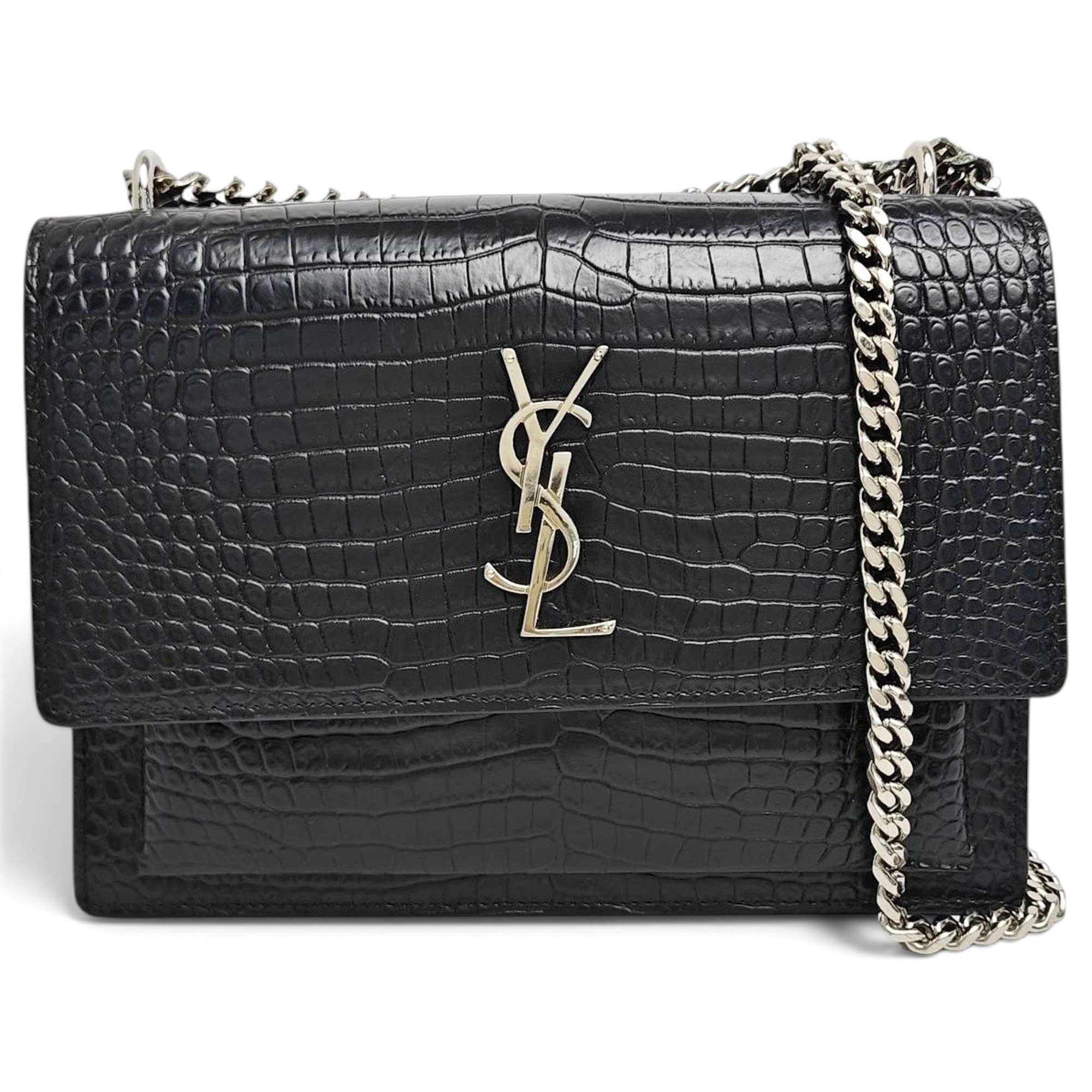 Sunset leather handbag