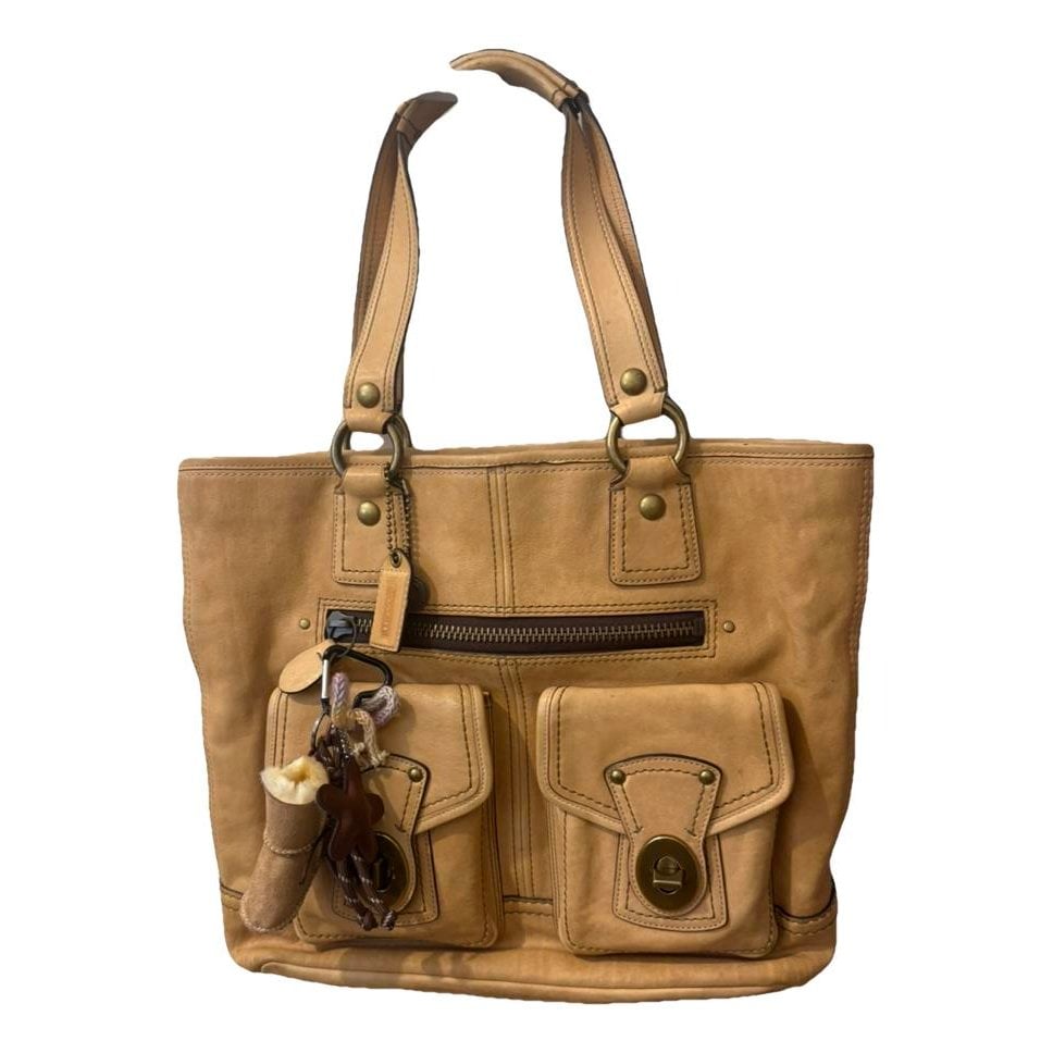 Leather handbag