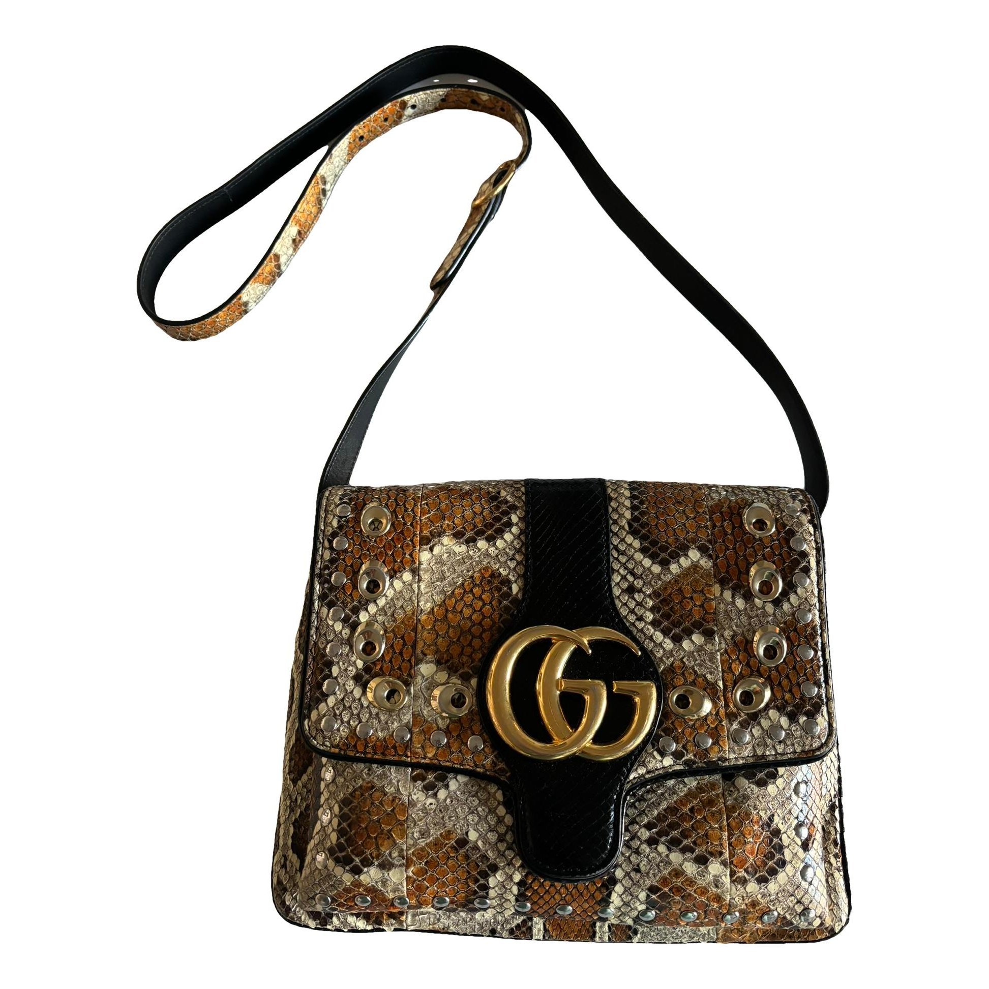 Arli python handbag