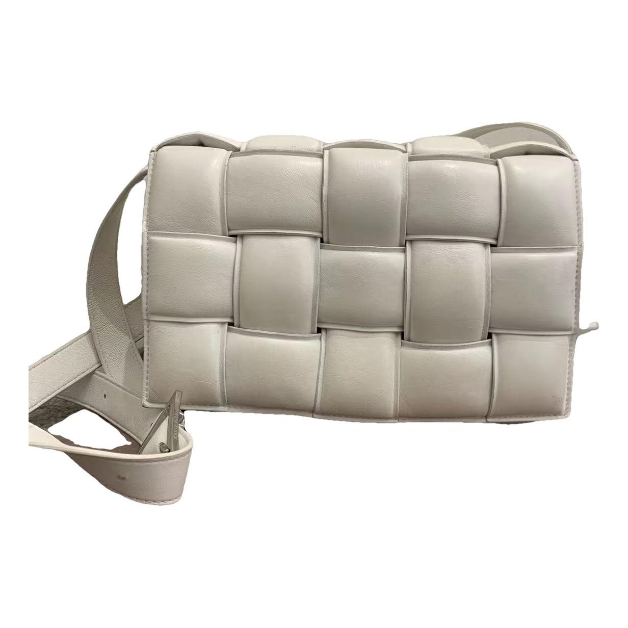 Cassette Padded leather handbag