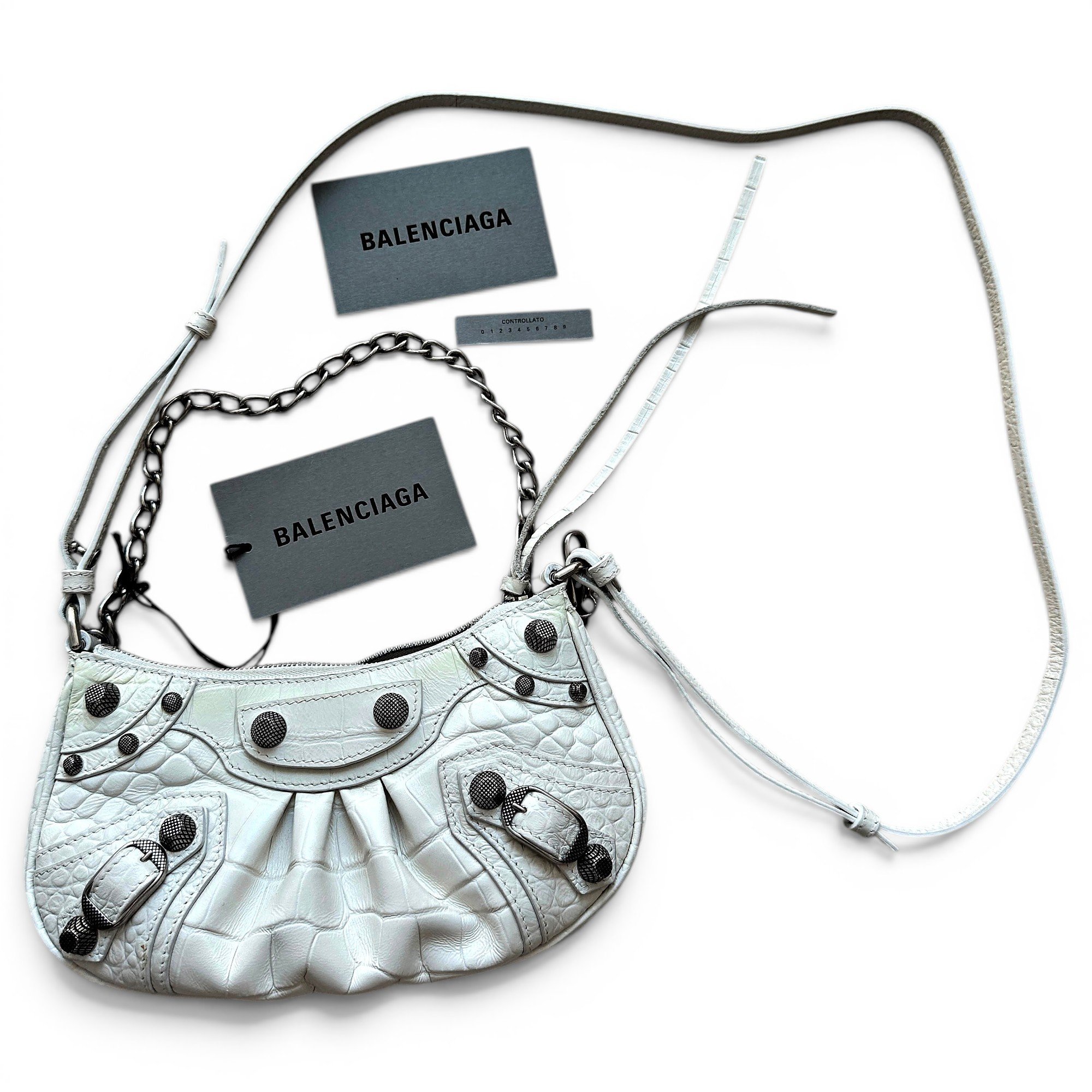 Le Cagole leather handbag