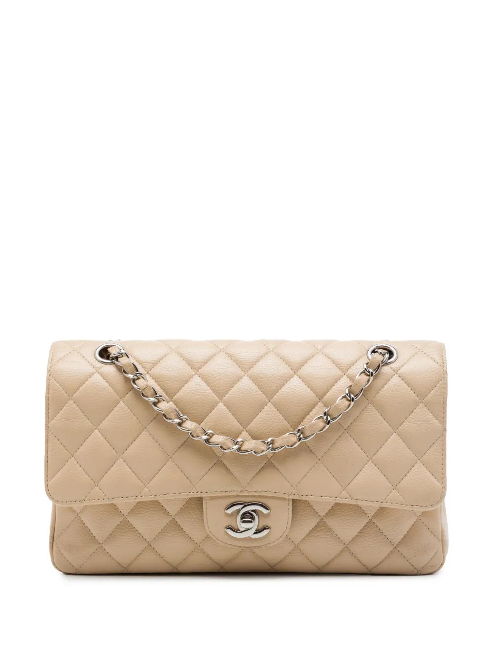 2009-2010 Medium Classic Caviar Double Flap shoulder bag