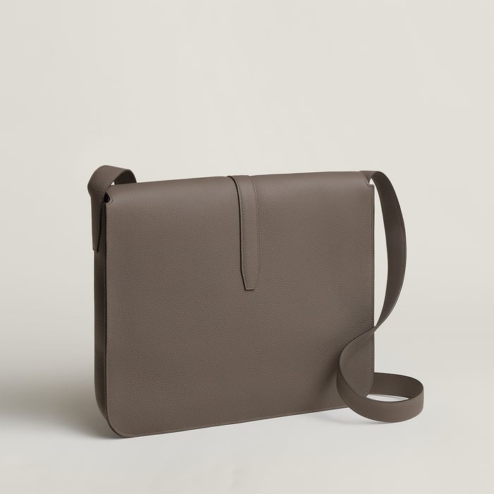 Gris Étain Steve Light Messenger Bag