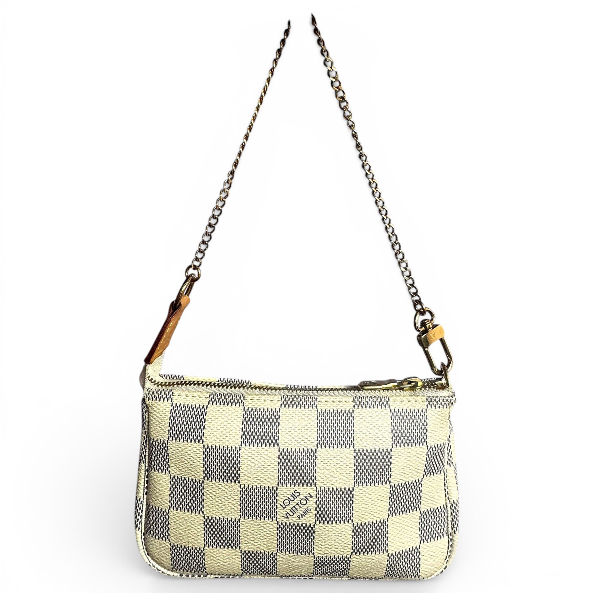 Pochette Accessoire leather handbag