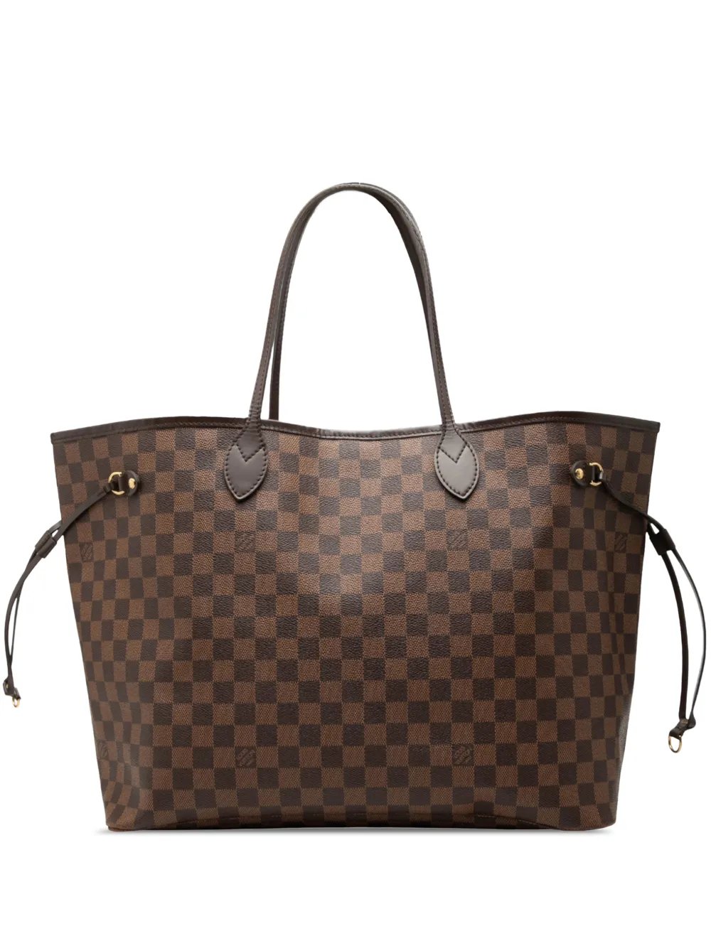 2014 Damier Ebene Neverfull GM tote bag