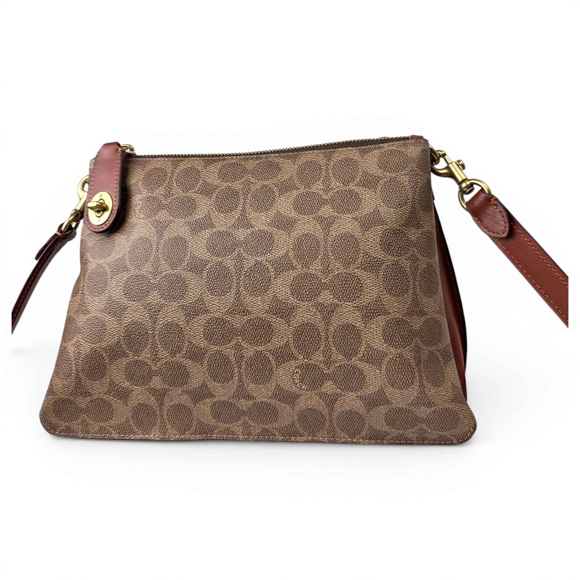 Leather crossbody bag