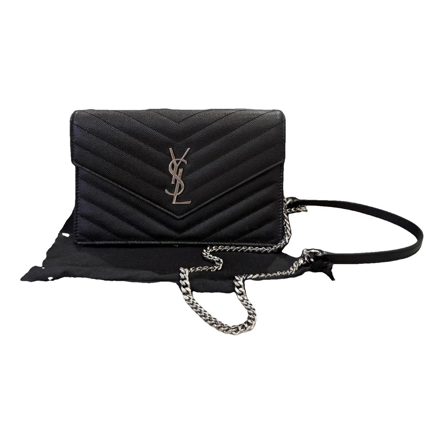 Envelope leather mini bag