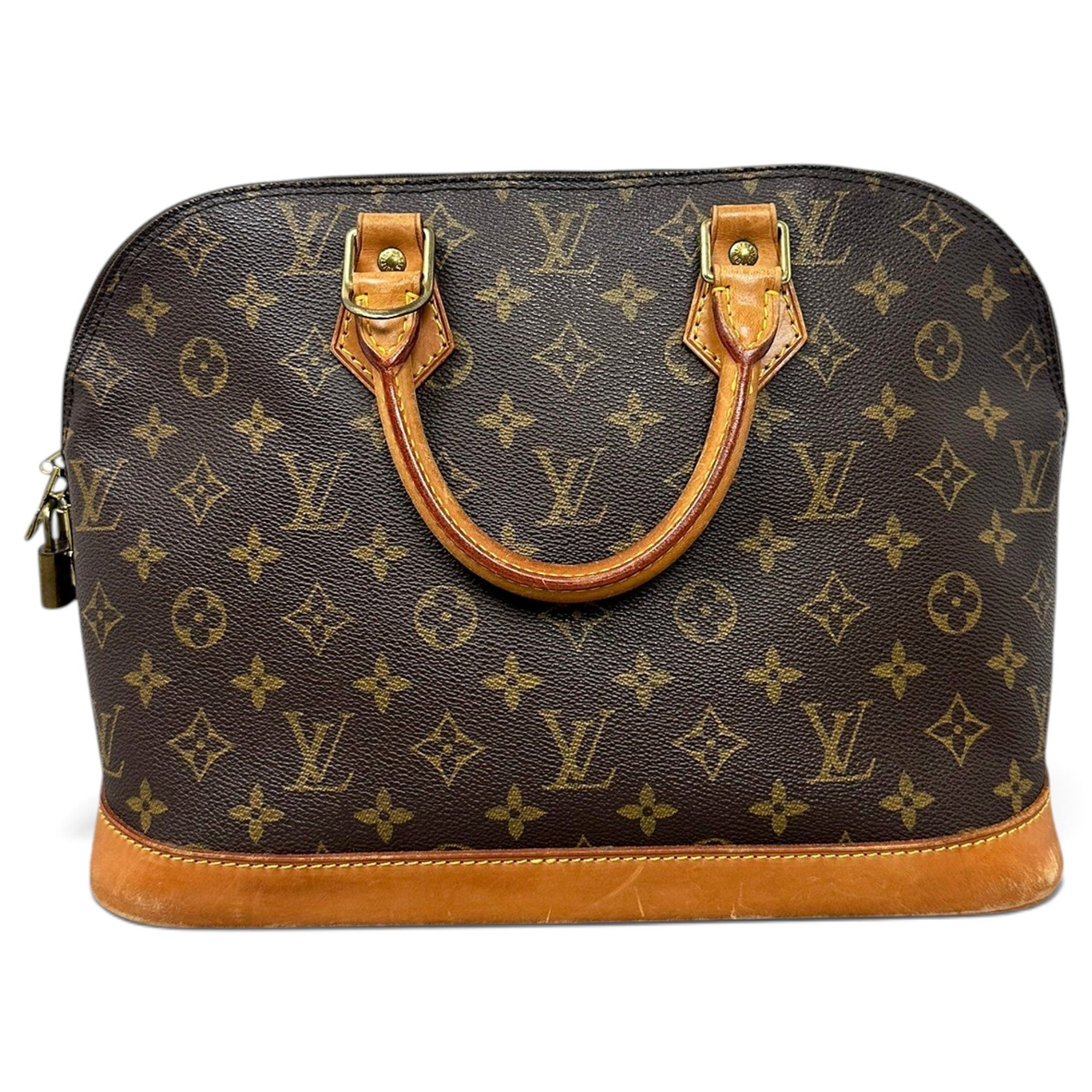 Alma leather handbag