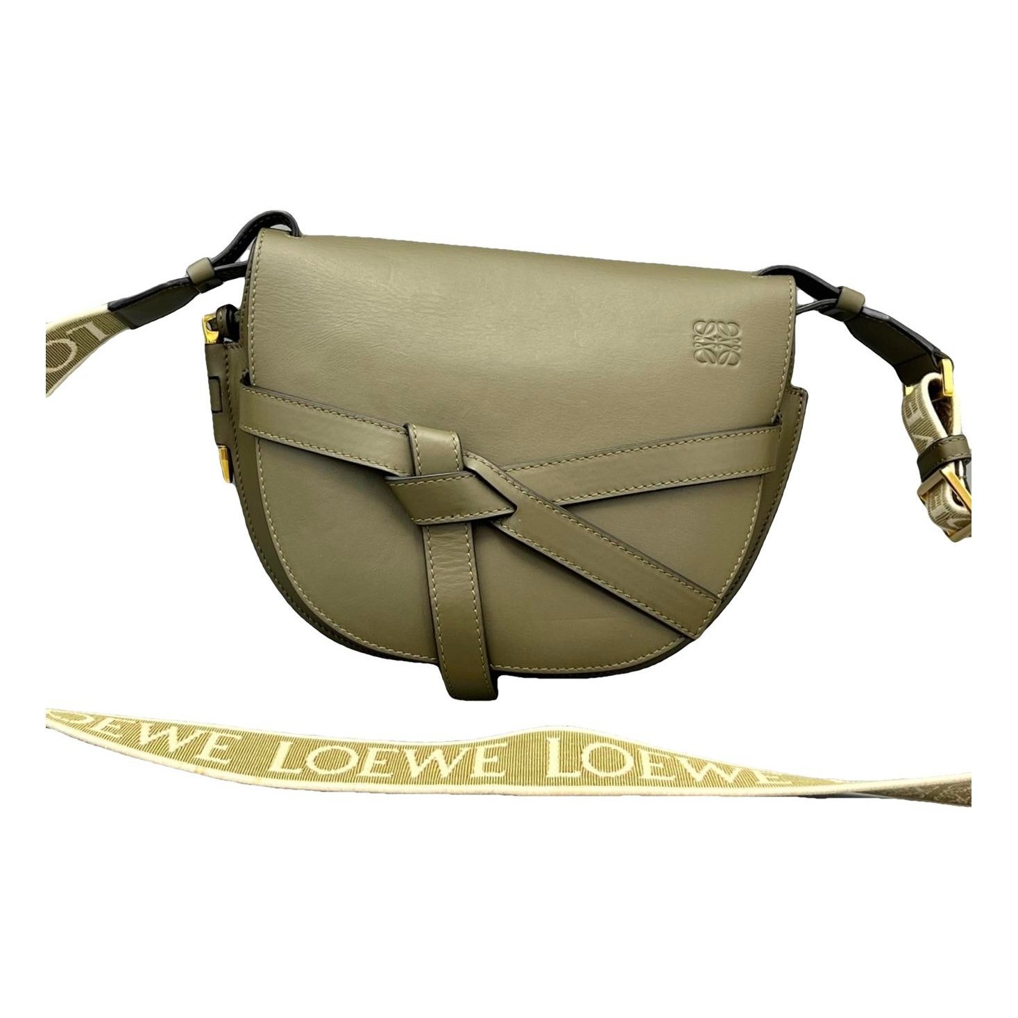 Gate leather handbag
