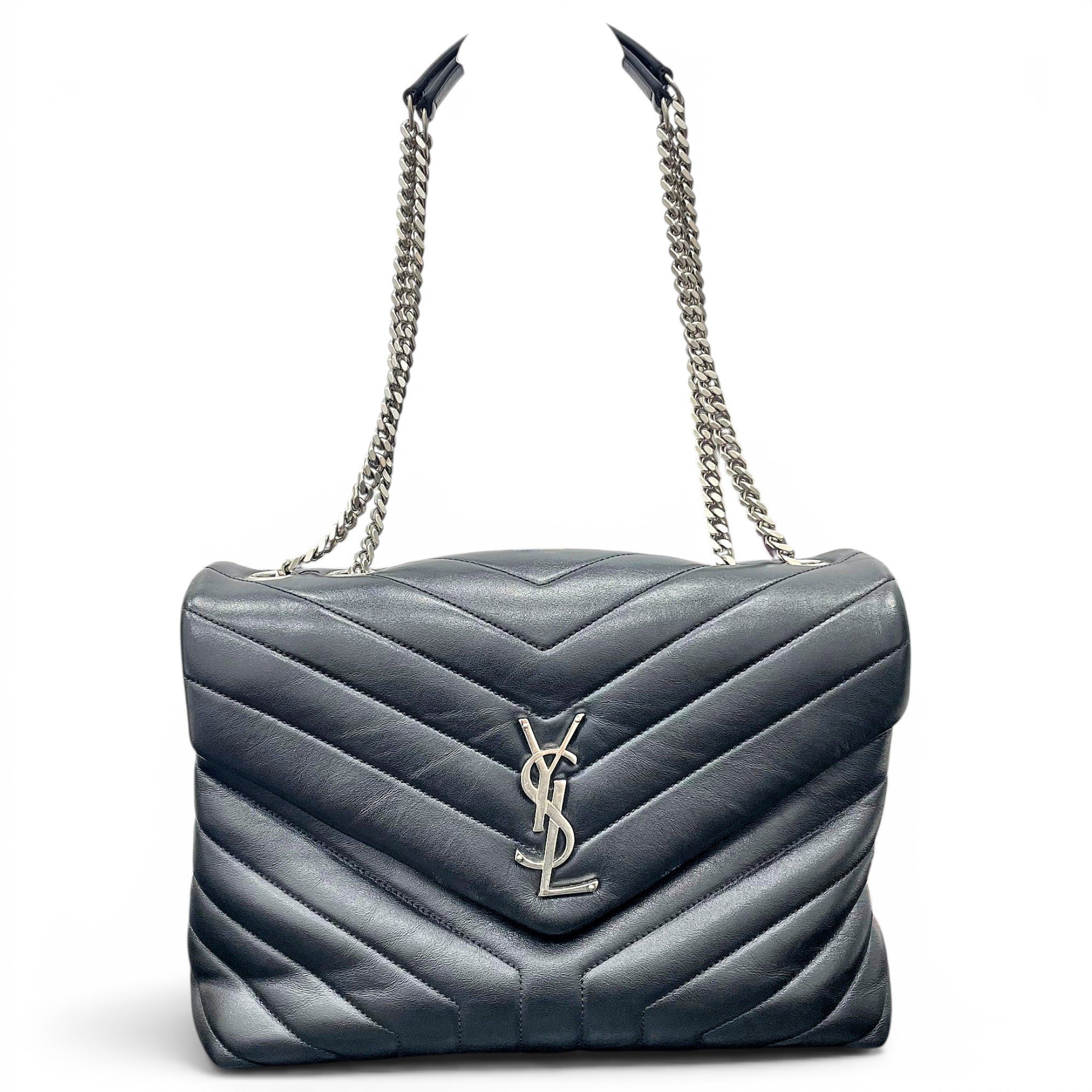 Loulou leather handbag