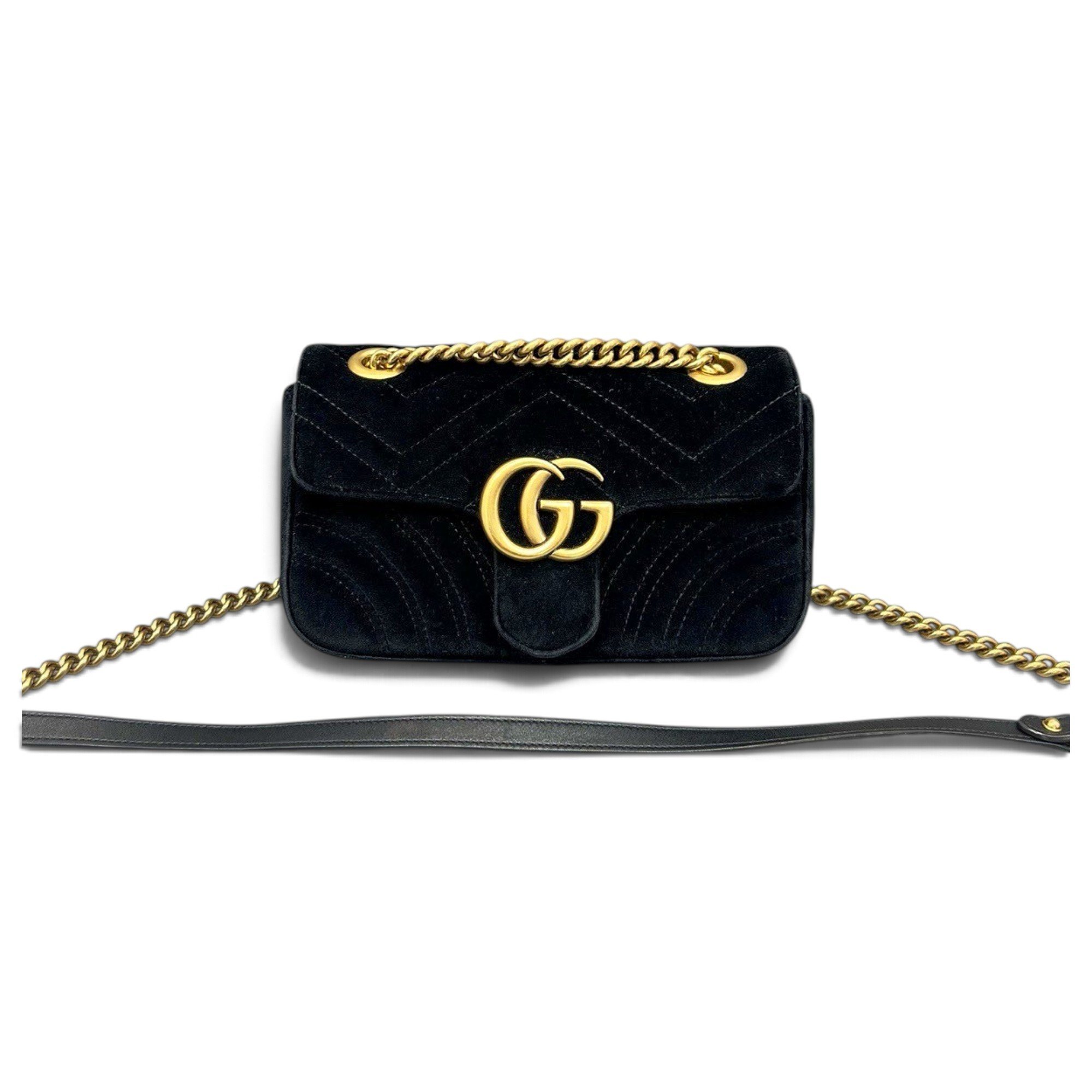 Marmont velvet handbag