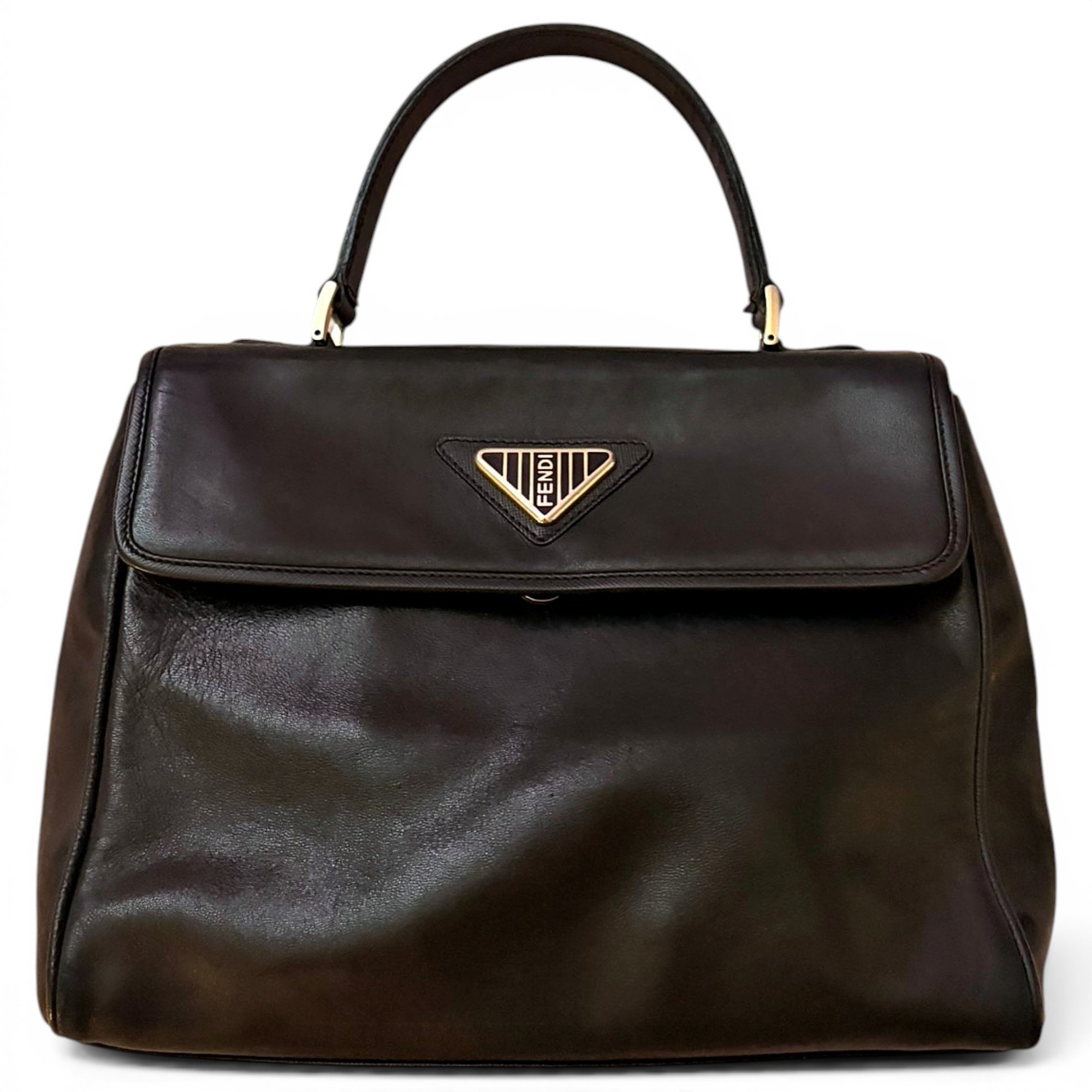 Leather handbag