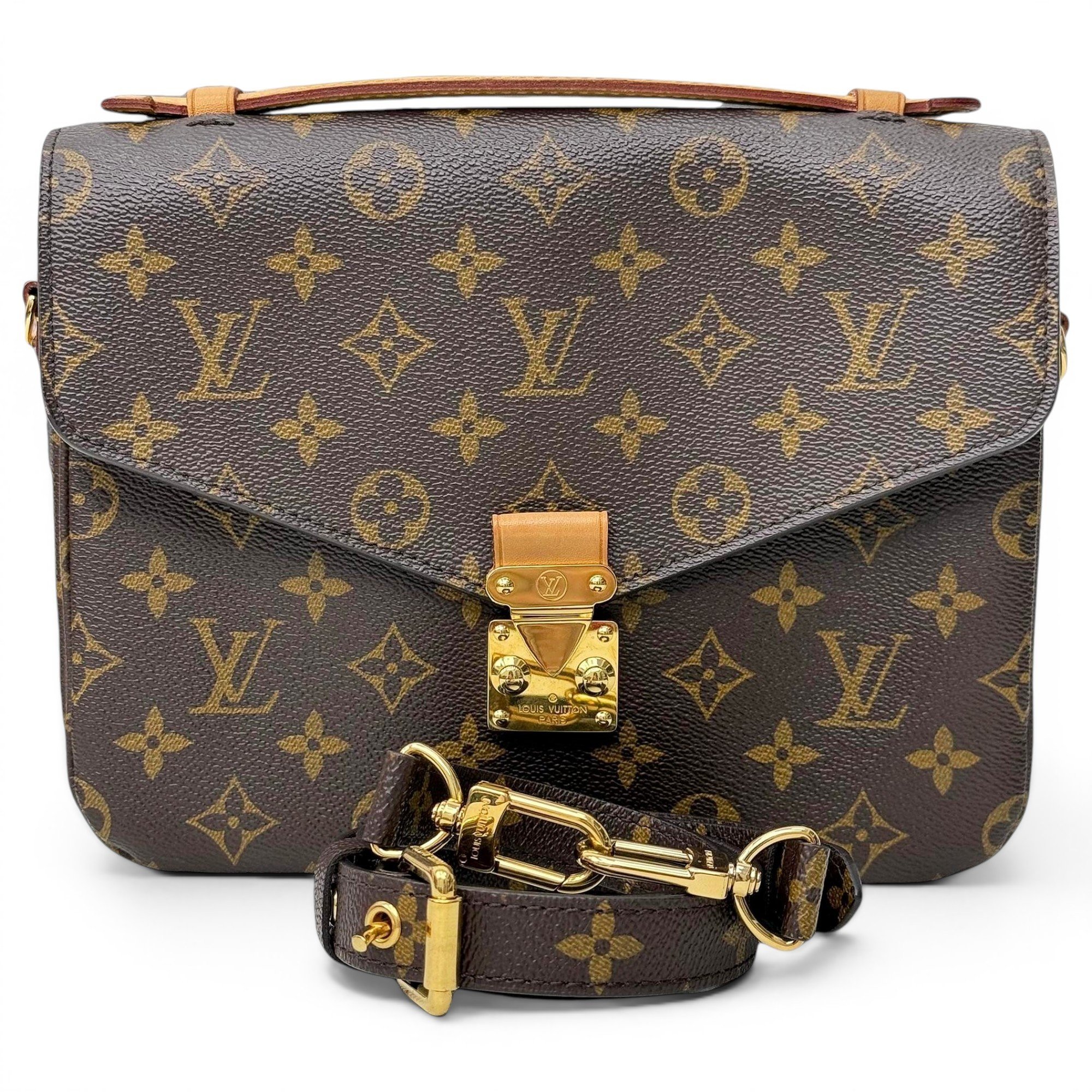 Metis leather handbag
