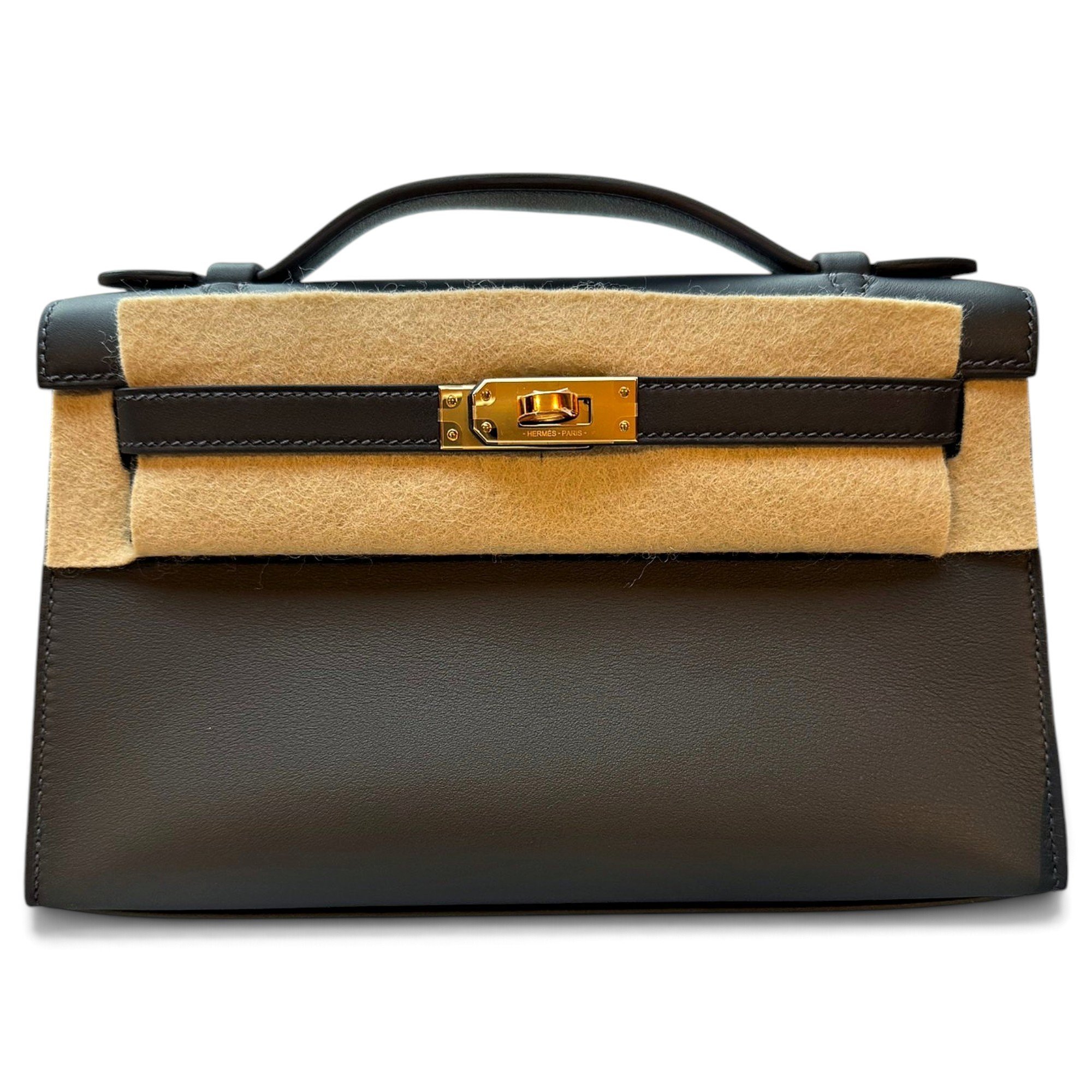 Hermes Kelly Handbag Toile Jean 2004