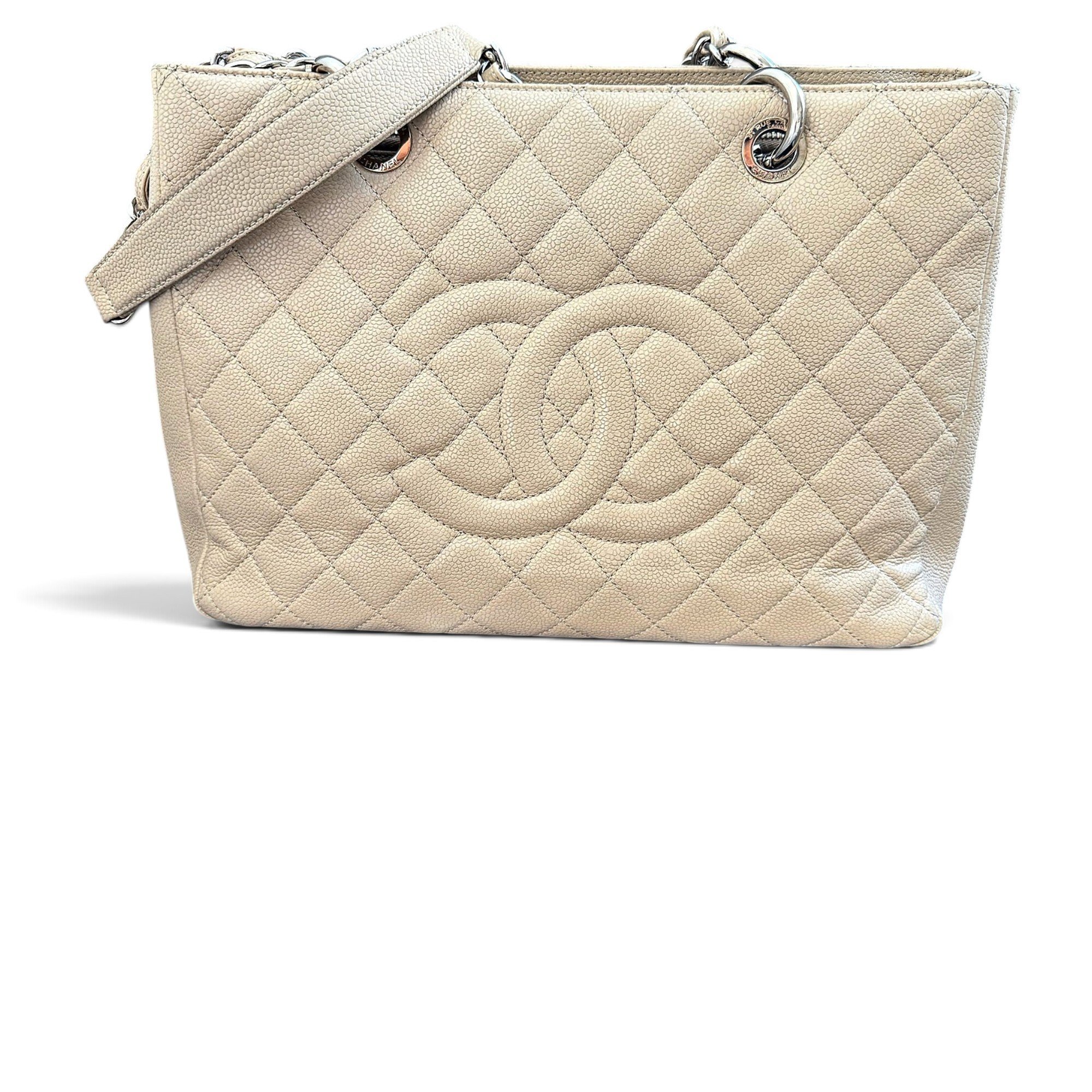 Grand shopping leather tote