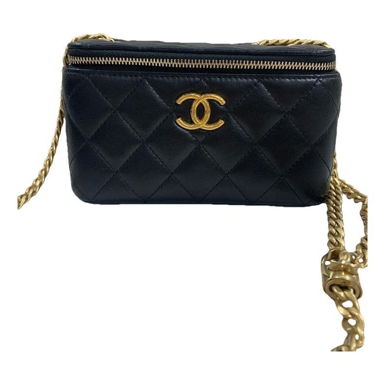 Vanity leather crossbody bag