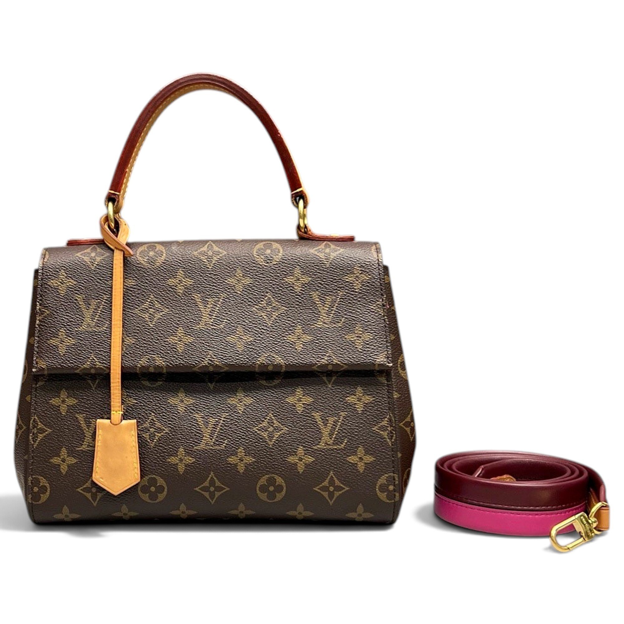 Cluny leather handbag