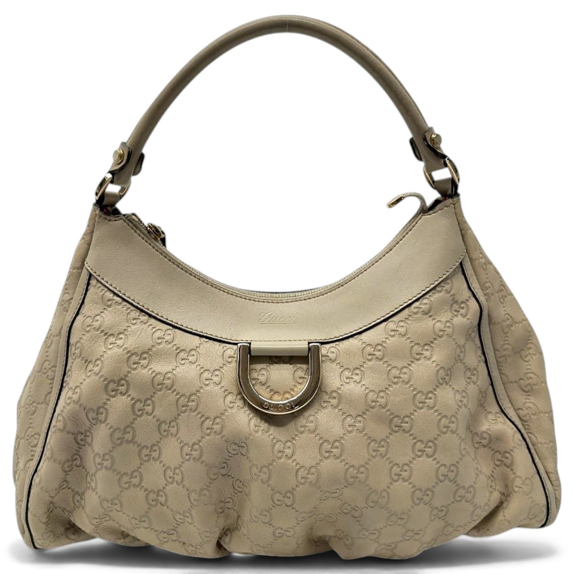 D-Ring leather handbag