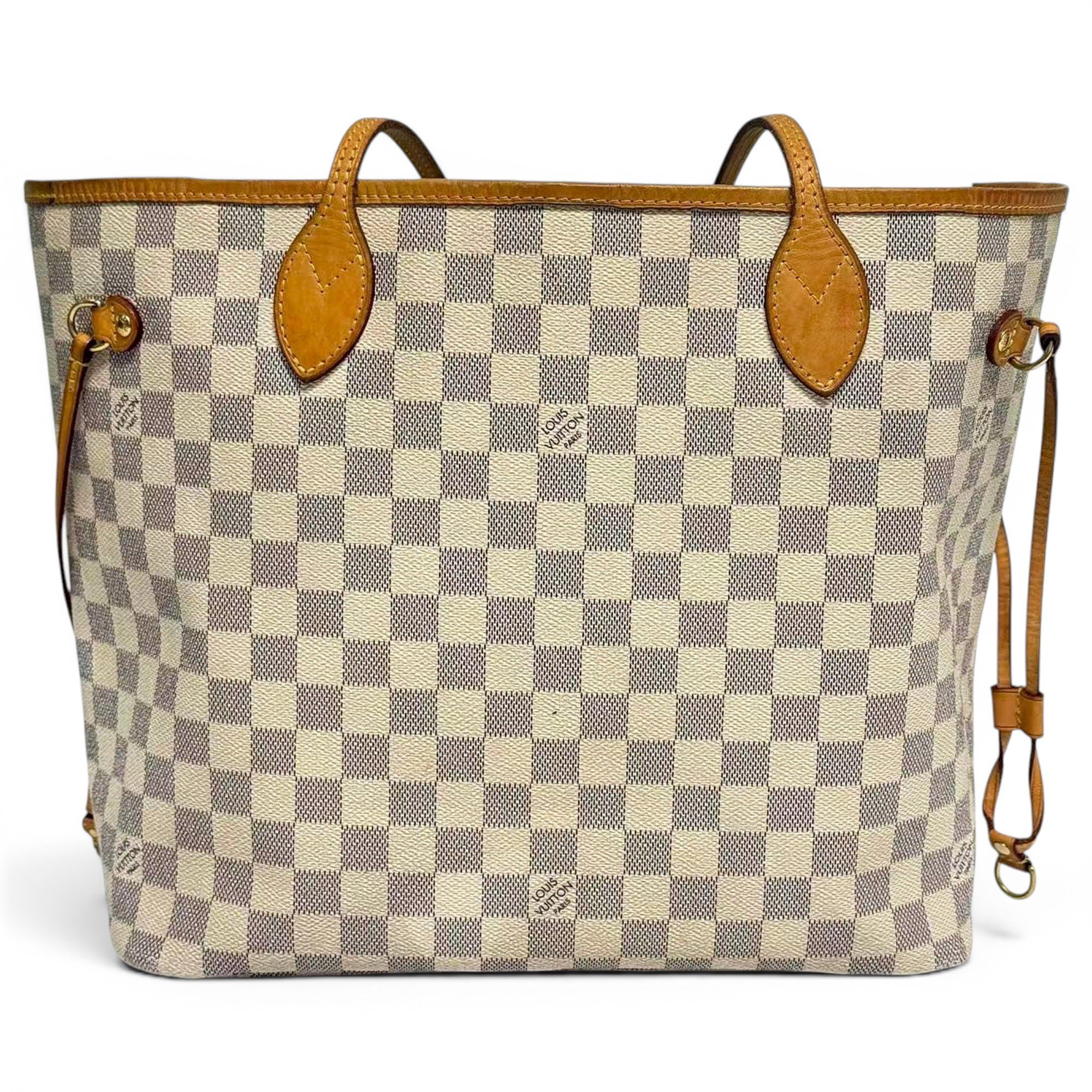 Neverfull leather tote
