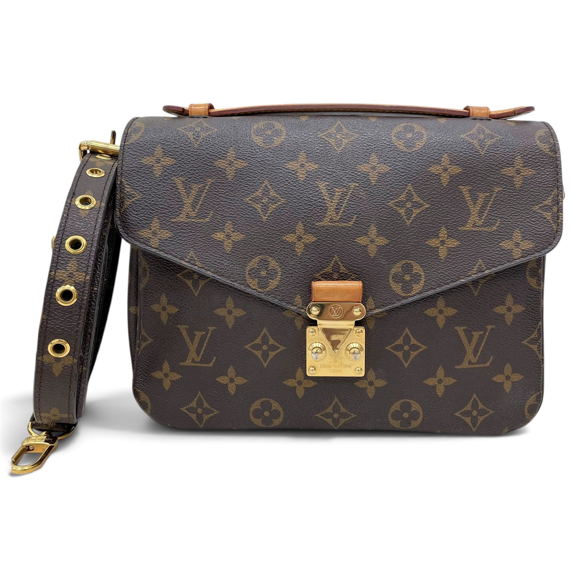 Metis leather crossbody bag