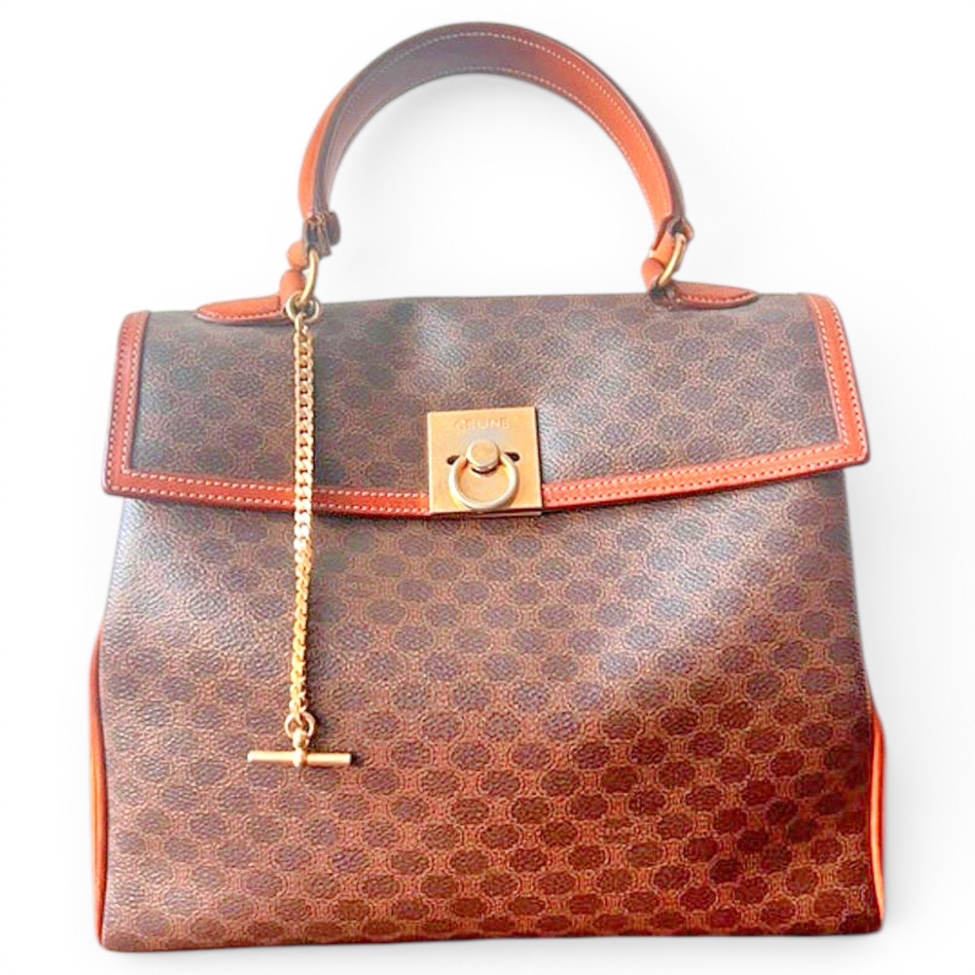 Leather handbag