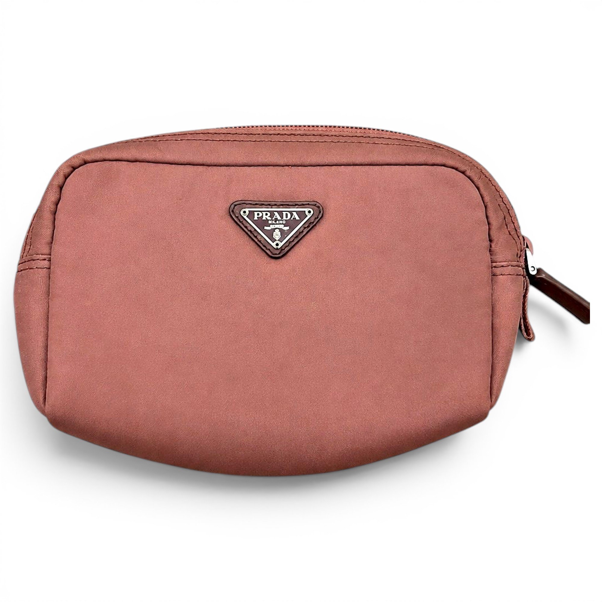 Re-Nylon clutch bag