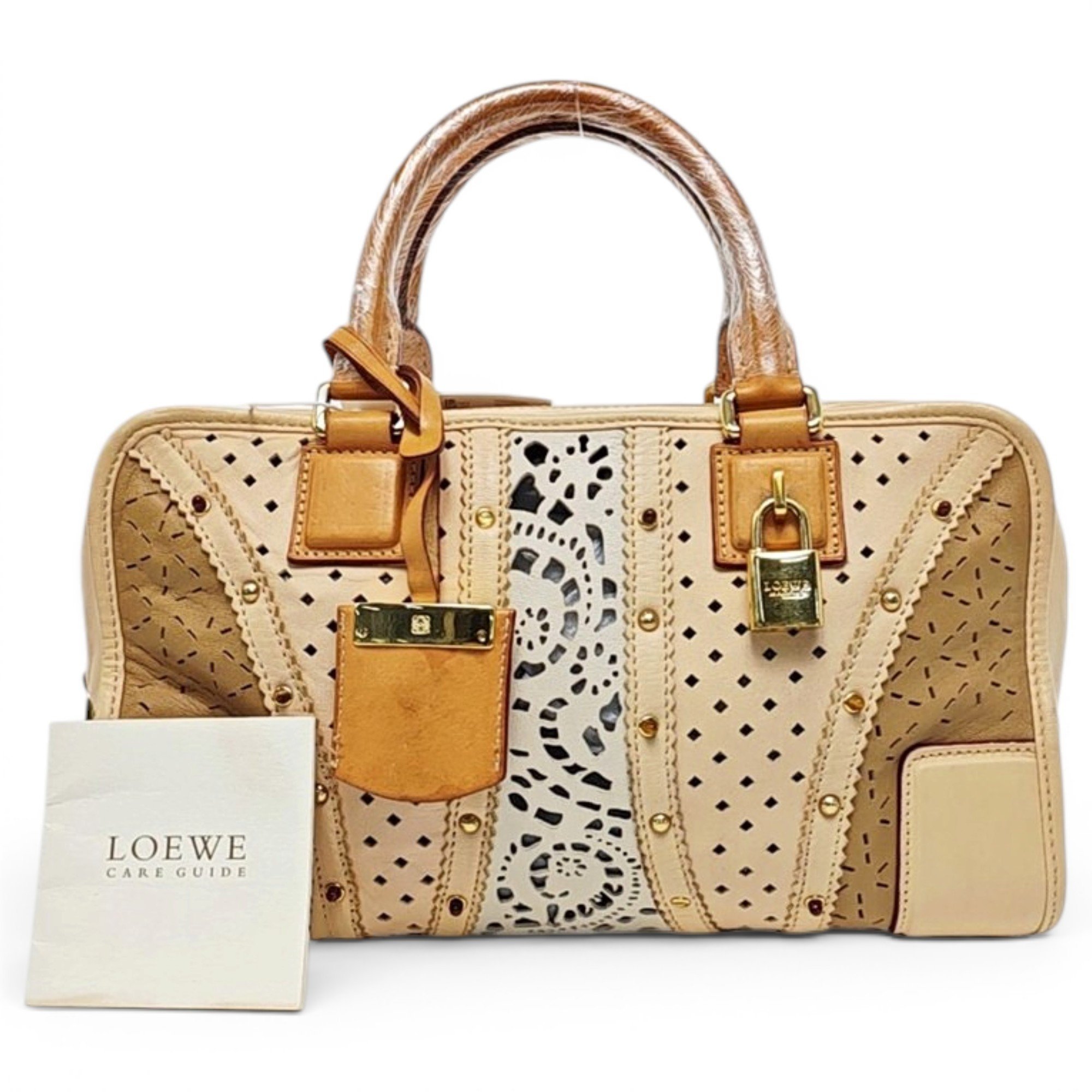 Amazona leather handbag