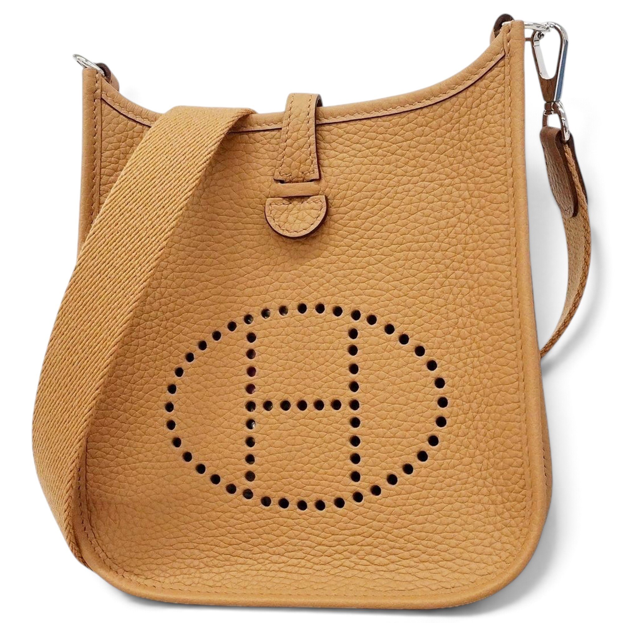 Evelyne leather handbag